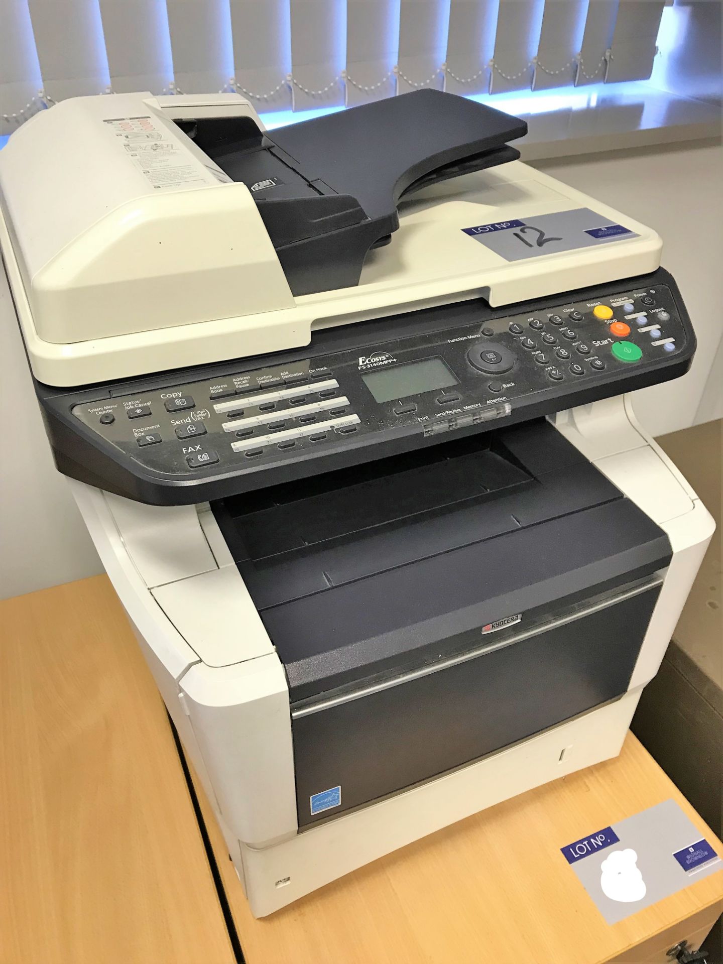 A Kyocera Ecosys FS-3140MFP+ Multi Function Printe