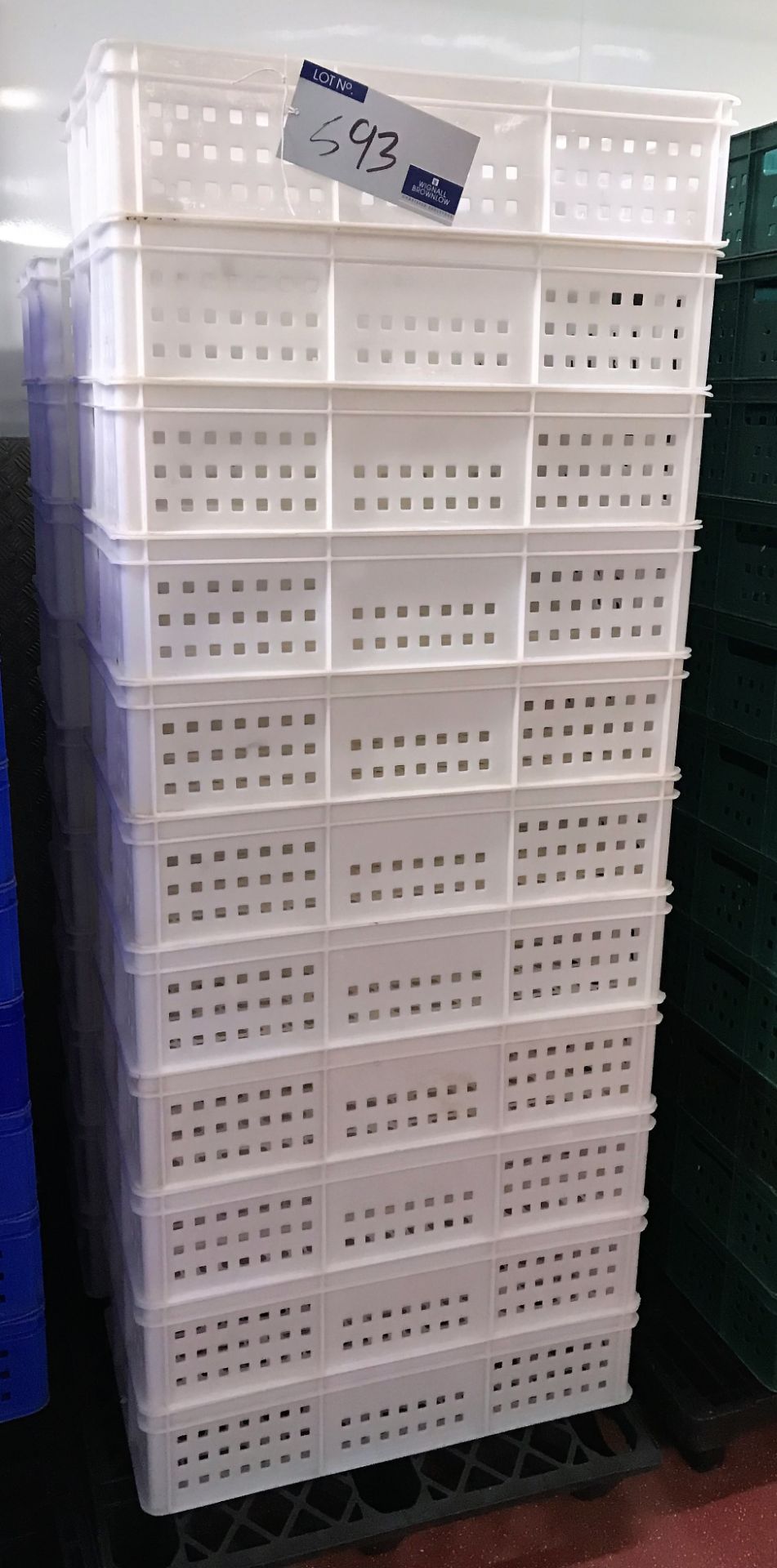 30 White Mailbox M311DH Plastic Stacking Containers, 30in x 18in x 6in h (Cornford Road,