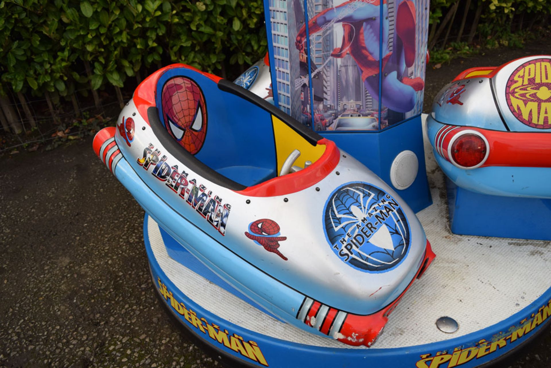 Amazing Spider Man Child's Coin Operated Ride On Arcade Machine. - Image 6 of 7