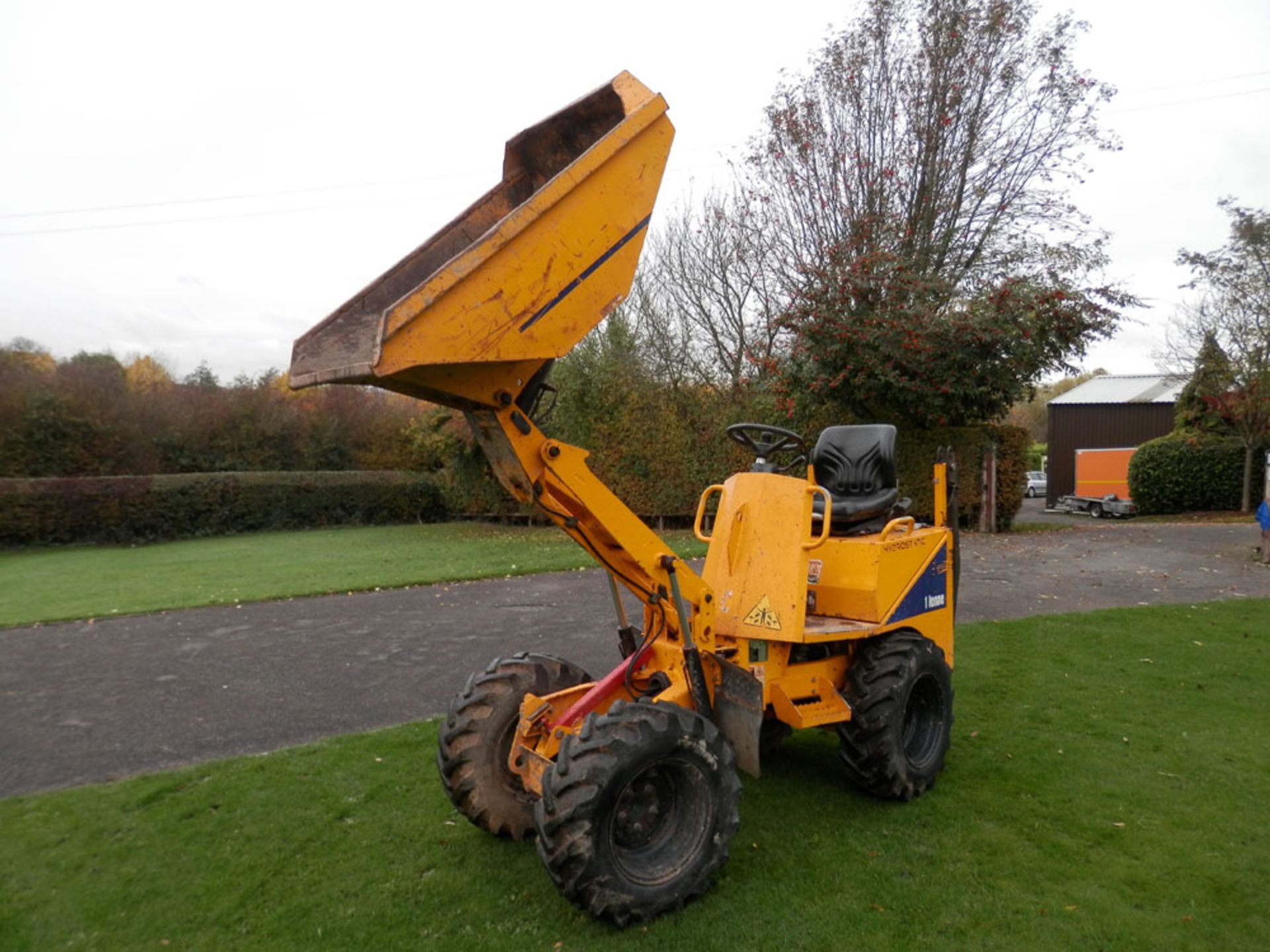 2007 Thwaits 1 Tonne Hydrostatic Hi-Tip Dumper - Image 10 of 12