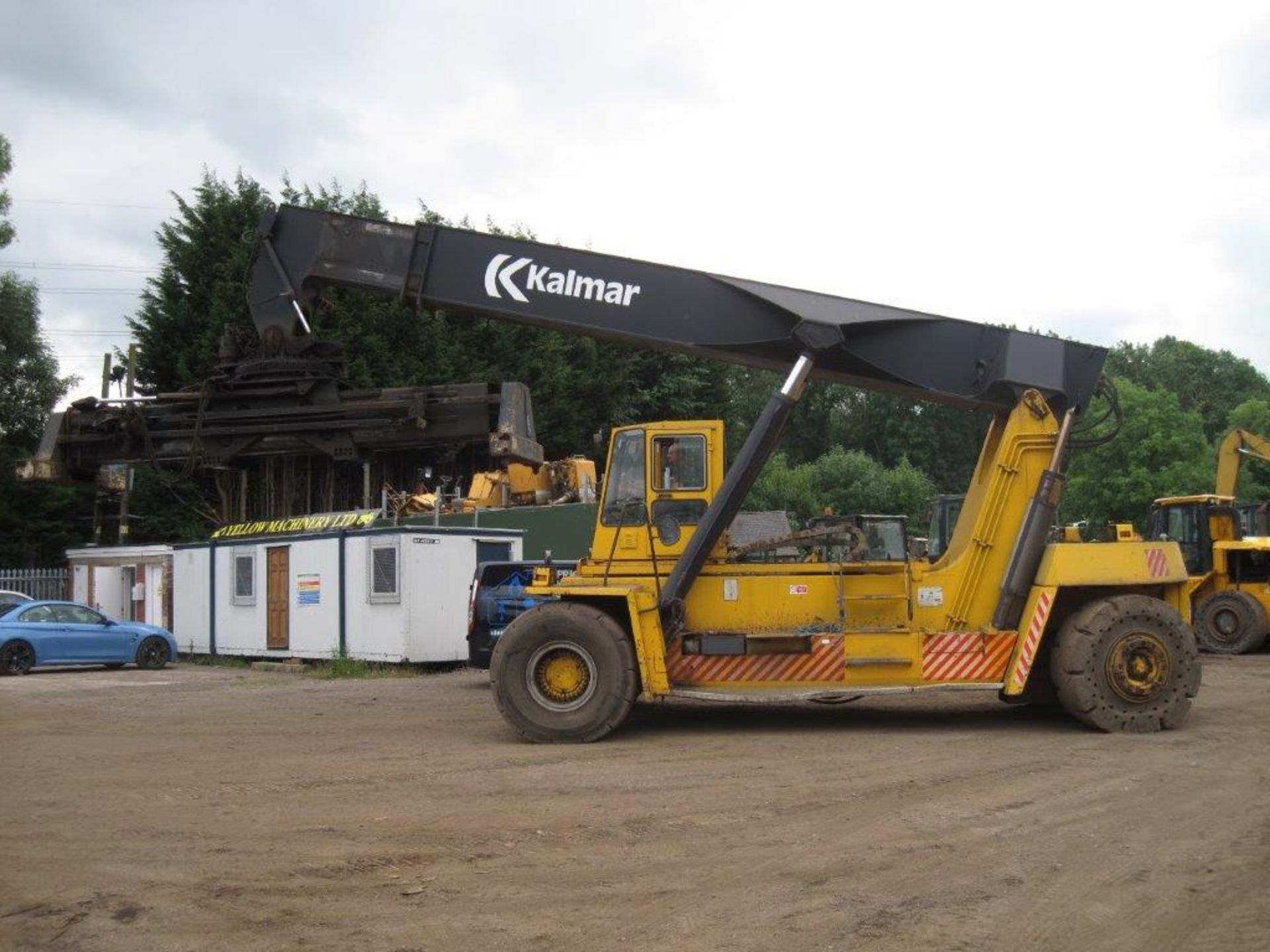 Kalmar Container Reachstacker 1994, Model is DC4161RS4, lifts 41 tonnes, runs well