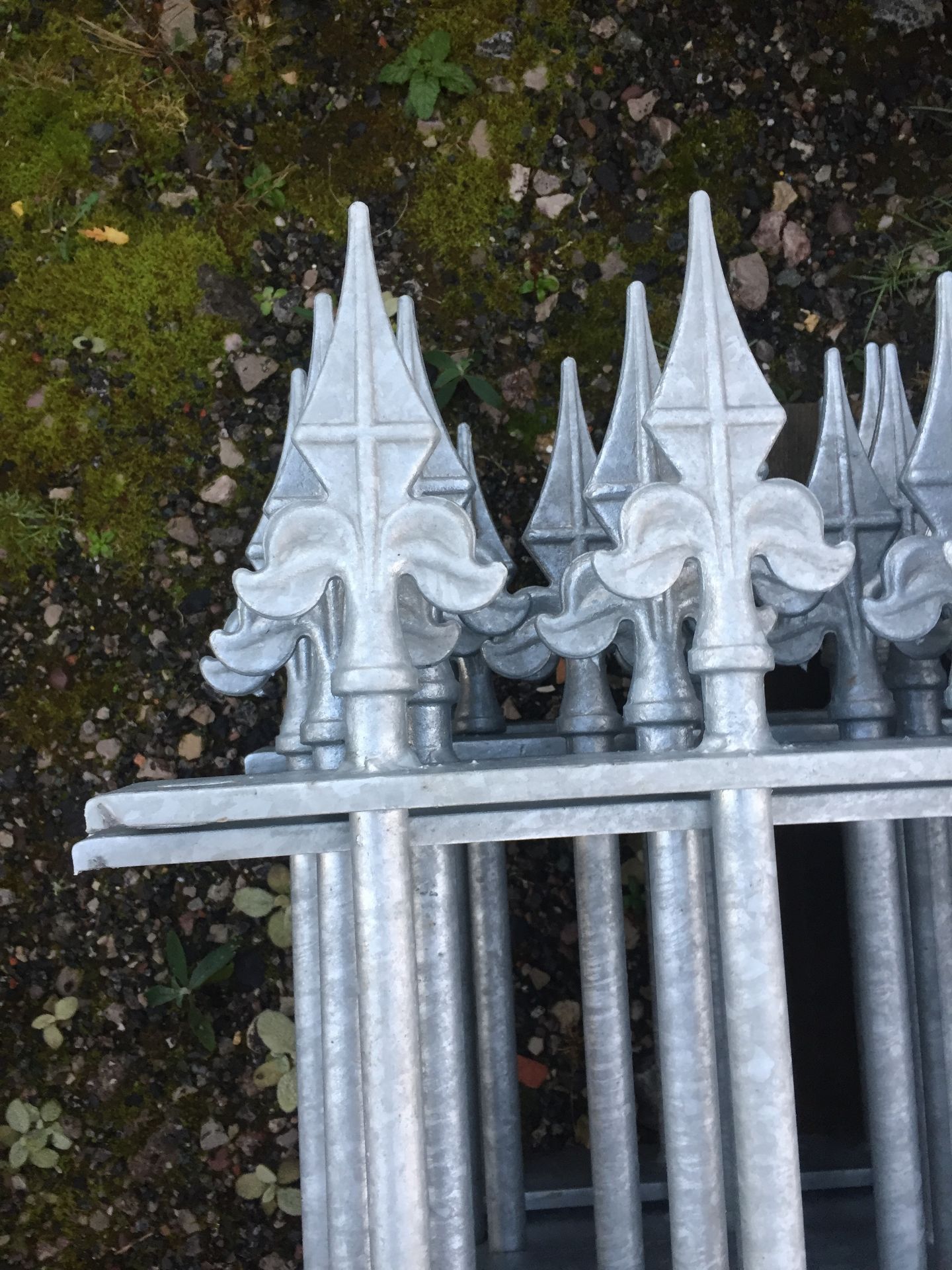 8 x New Galvanised Spiked Fence Panels - Image 3 of 3