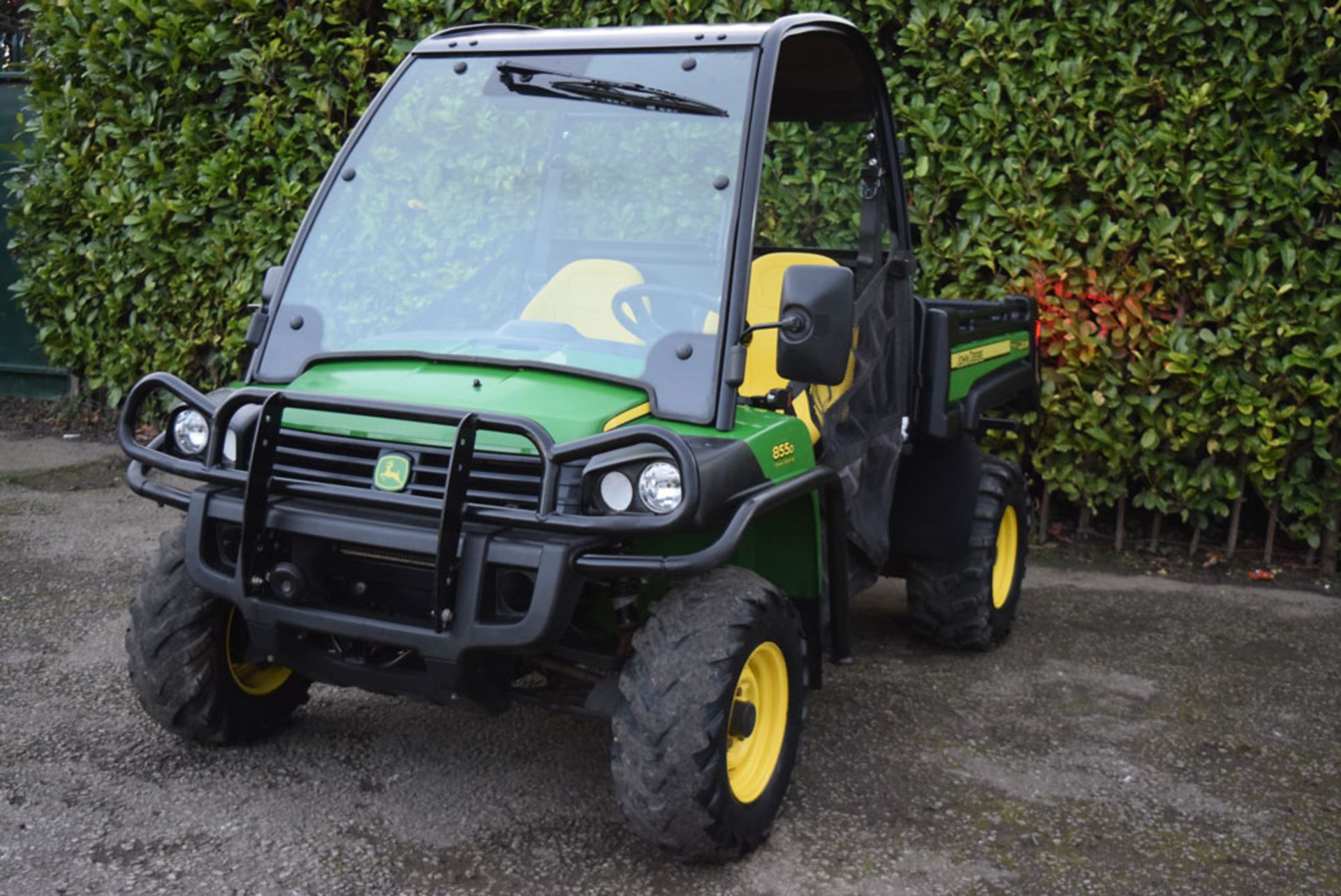 2014 John Deere Gator 855D Diesel Utility Task Vehicle With Cab - Image 4 of 13