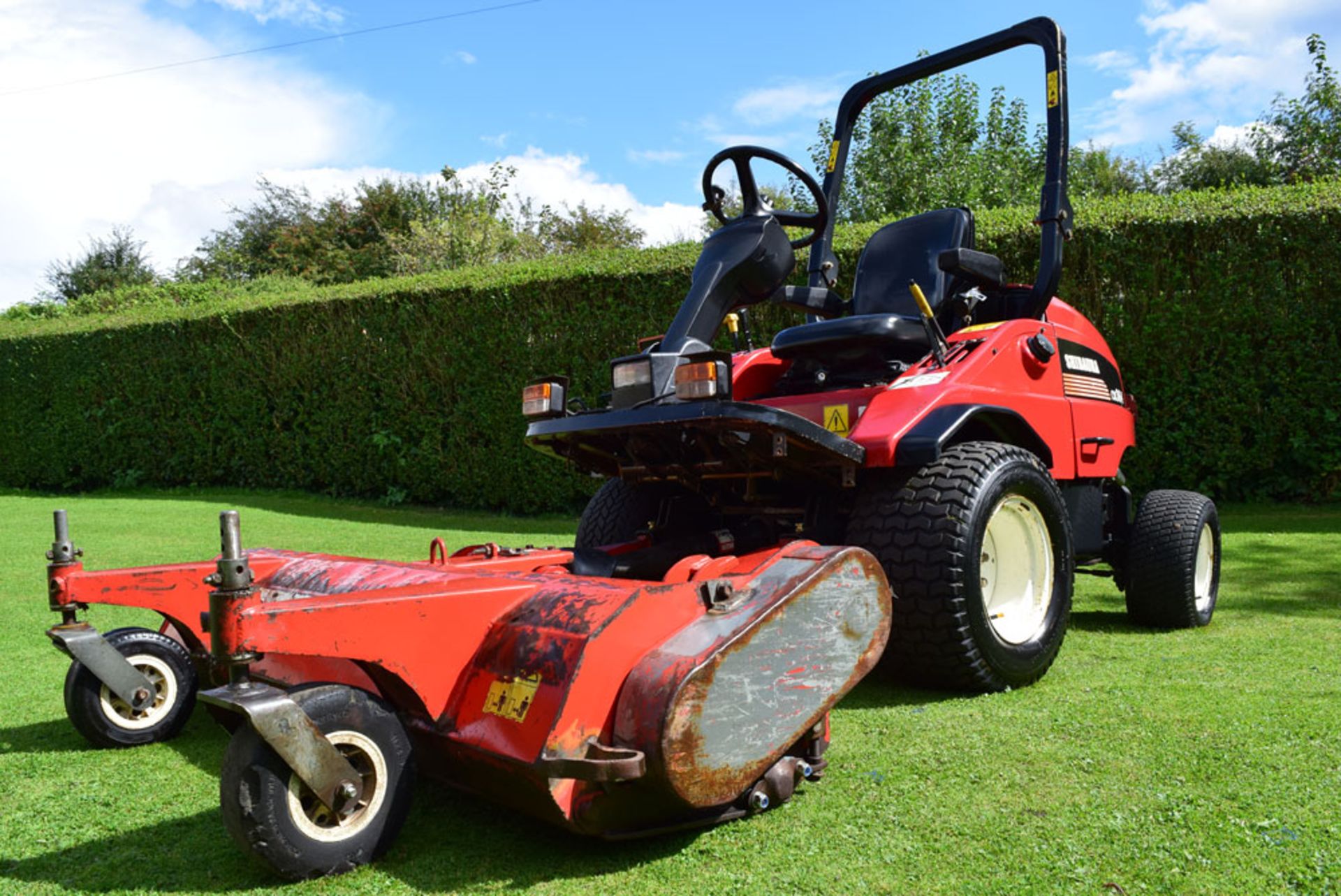 2008 Shibaura CM364 Ride On Flail Mower - Image 3 of 11