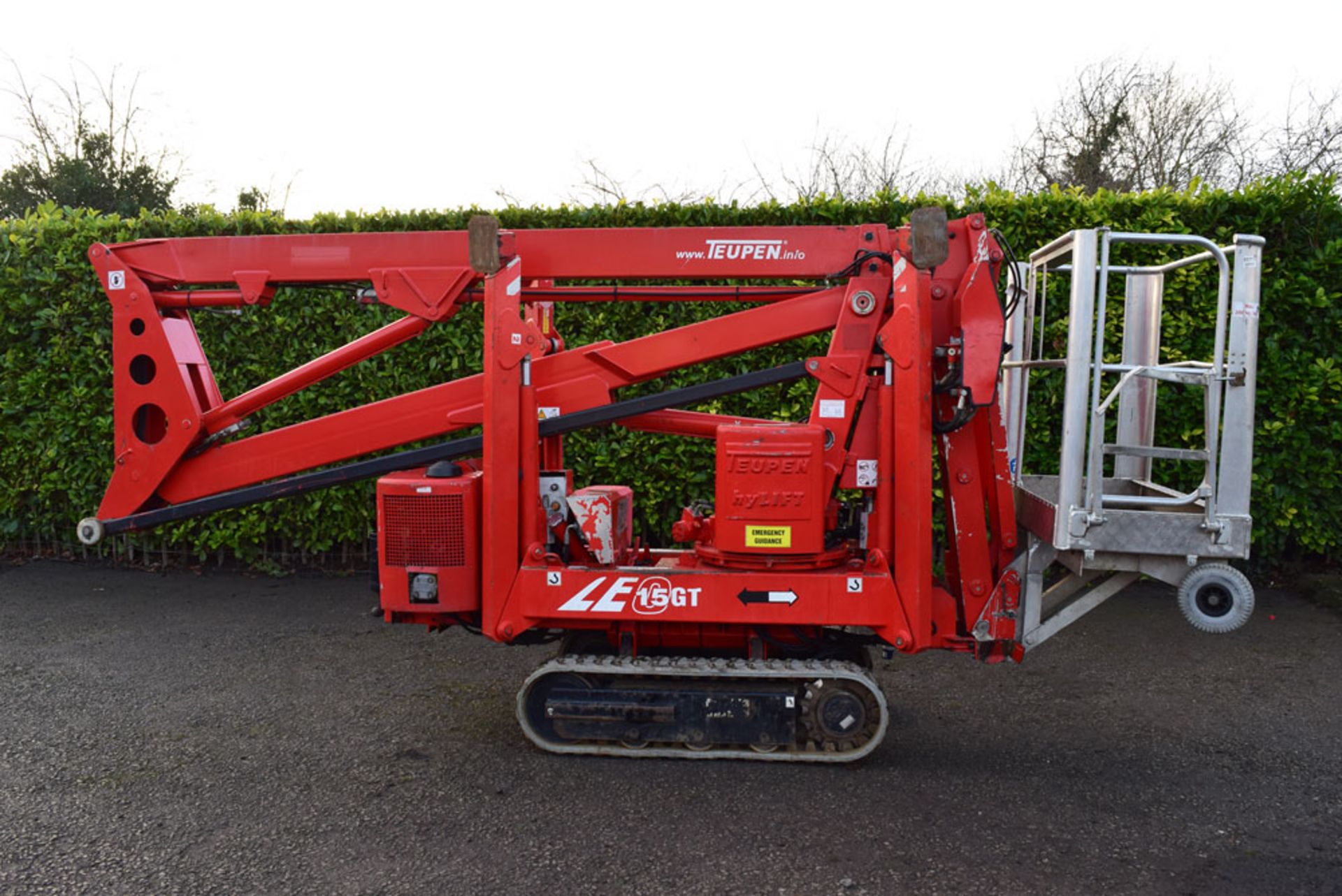 2007 Teupen Leo 15GT Tracked 15 Meter Access Lift - Image 3 of 7