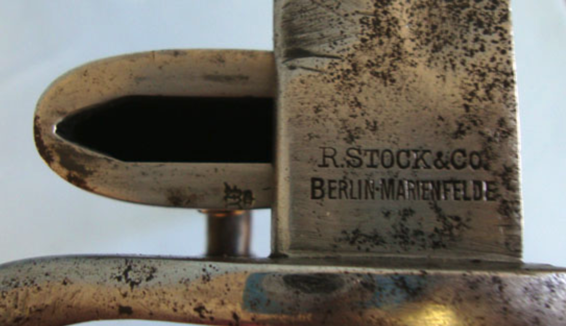 1916 German Model 1898/05 G98 Mauser 'Butcher Knife' Bayonet By R. Stock & Co. Berlin Marienfelde - Image 2 of 3
