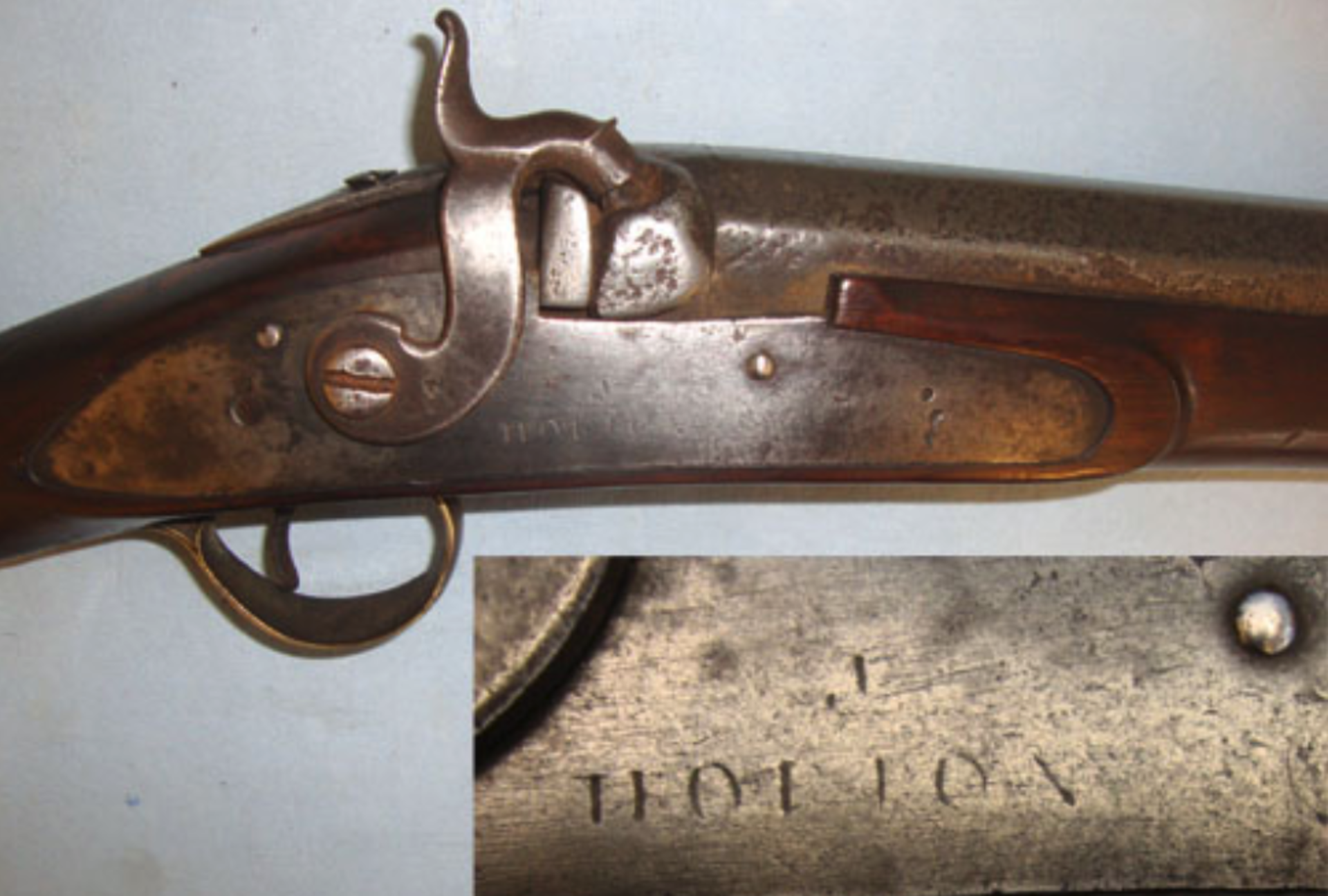 Large, C1850 6 Bore Percussion Wild Fowling Piece / Punt Gun. - Image 2 of 3