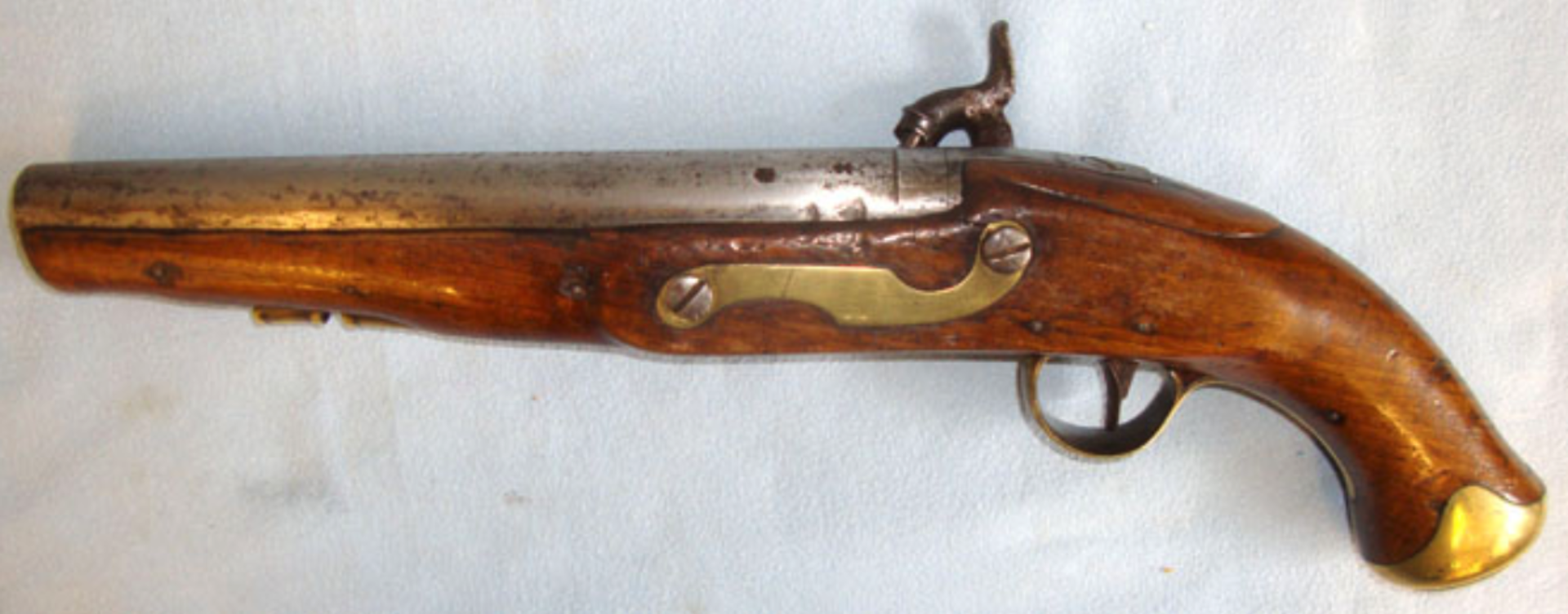AS FOUND UN-MESSED WITH, RARE, Victorian English C1860's Patrick Of Liverpool .700' Bore Pistol - Image 3 of 3