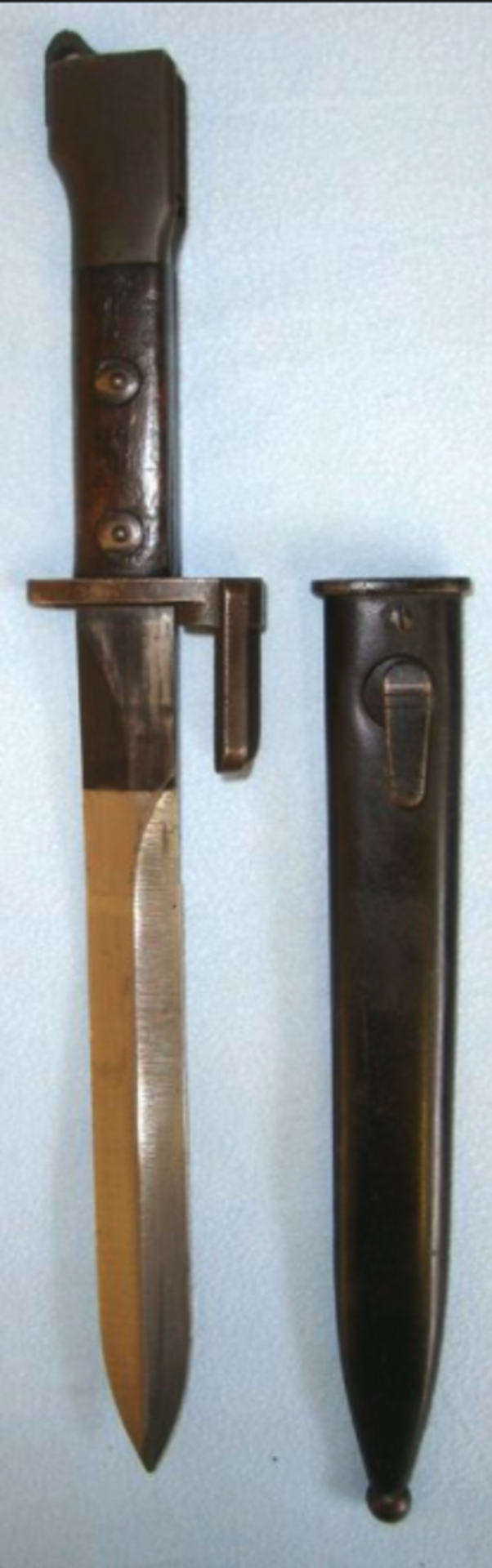 SCARCE, Trials Pattern FN FAL X2E1 Bayonet & X1E1 Scabbard.