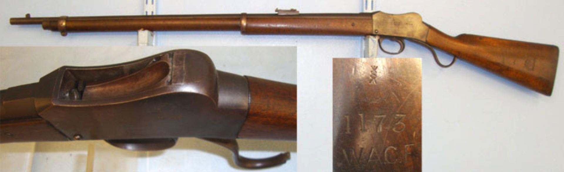 C1900 Liege Francotte's Patent Martini Action .230 (297/230) Calibre Cadet Rifle With Victorian - Image 3 of 3
