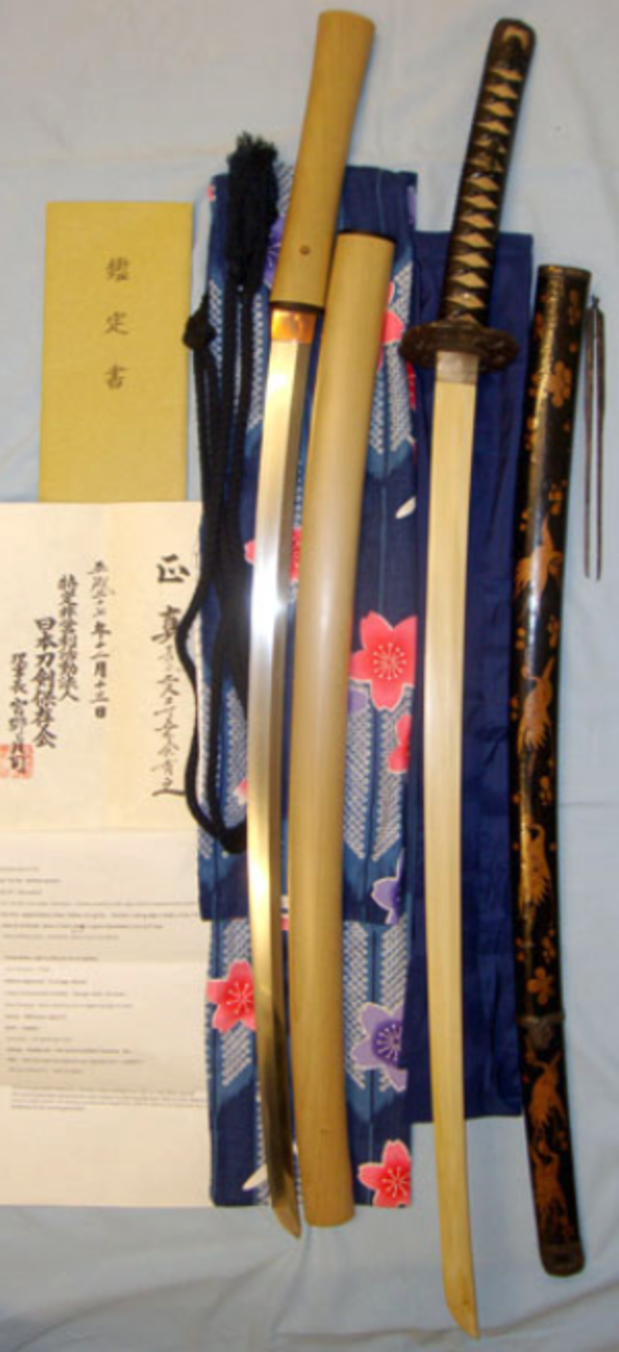 ANCIENT BLADE 1390-1393 2nd Generation Kanezane Sword Smith Japanese Blade Mint Polish (New Images)