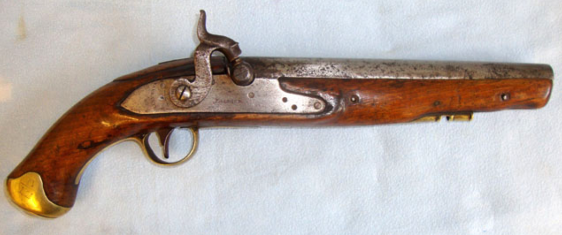 AS FOUND UN-MESSED WITH, RARE, Victorian English C1860's Patrick Of Liverpool .700' Bore Pistol