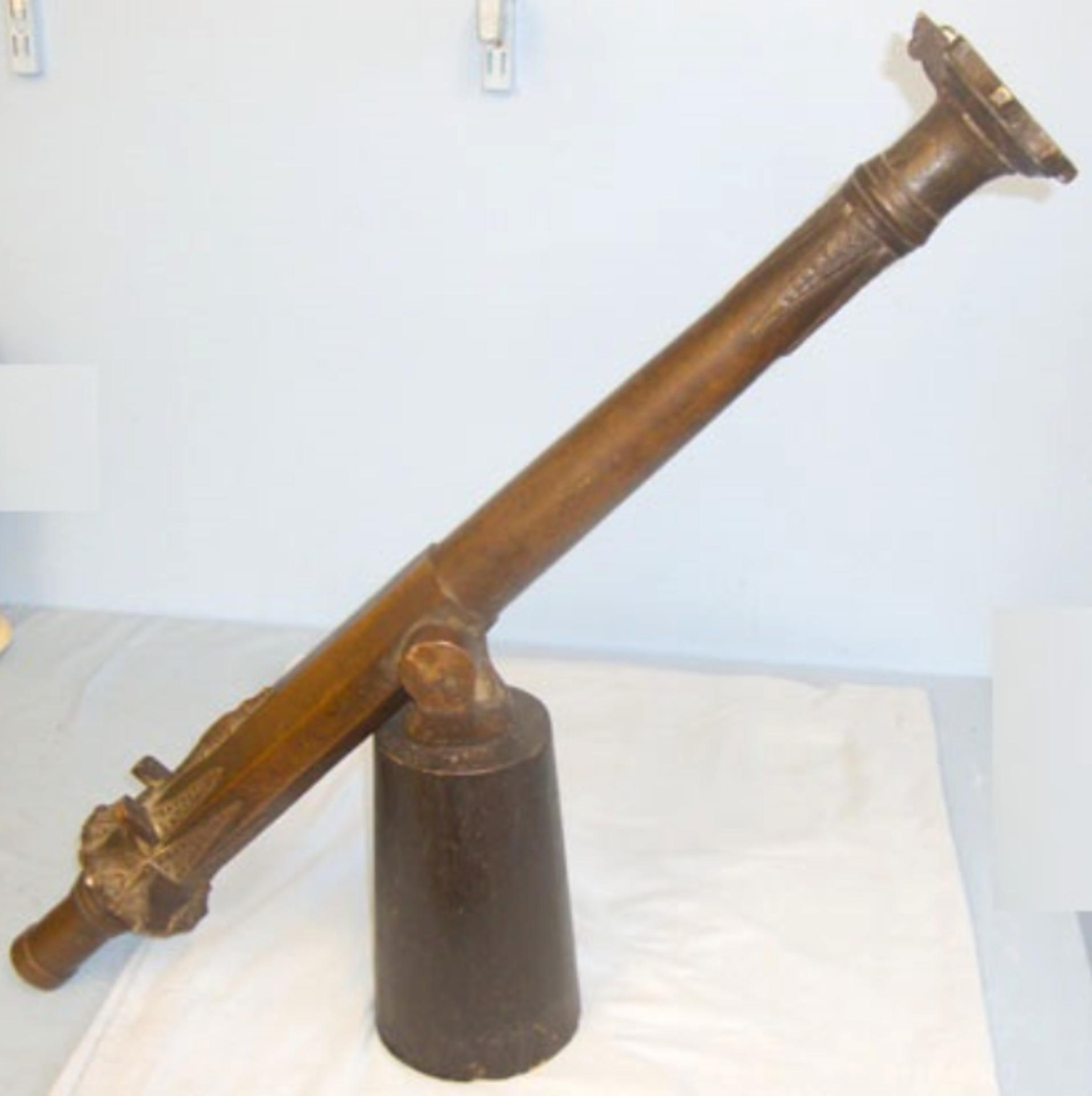Original, 19th Century Oriental Cast Bronze Lantaka Merchant Ship Deck Defence Cannon