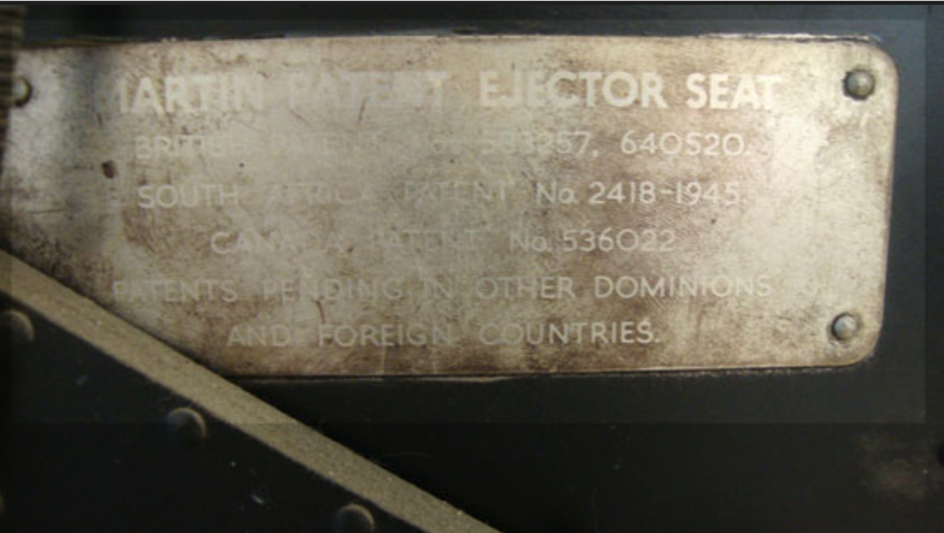 COMPLETE, Post 1951, MK 2 HA (N) Martin Patent Ejector Seat - Image 3 of 3
