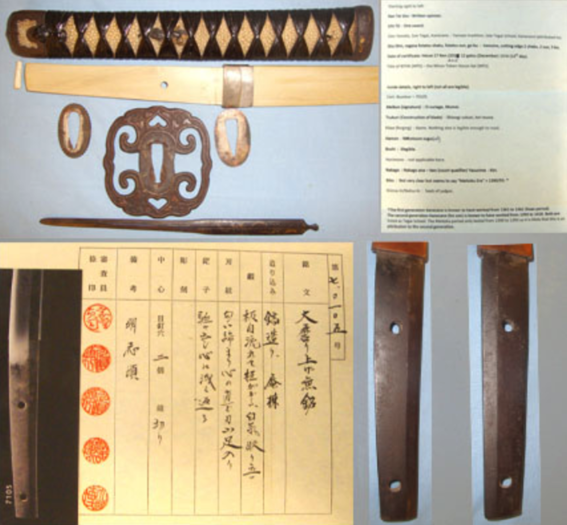 ANCIENT BLADE 1390-1393 2nd Generation Kanezane Sword Smith Japanese Blade Mint Polish (New Images) - Image 2 of 11
