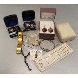 Vintage Retro Parcel of Costume Jewellery Includes Sterling Silver Items