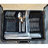 Briefcase Containing A 12 Piece Cutlery Set & Serving Set