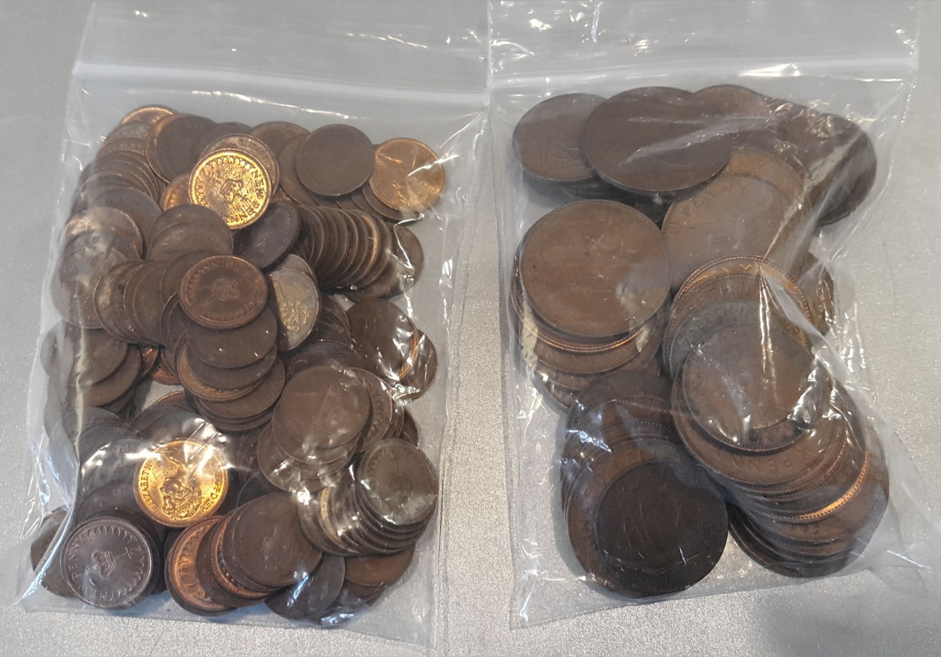 Vintage Parcel of Pre Decimal & Early Decimal Coins approx 700g in weight NO RESERVE