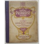 Vintage 'The Royal Primrose Atlas' c1914 Includes War Map NO RESERVE