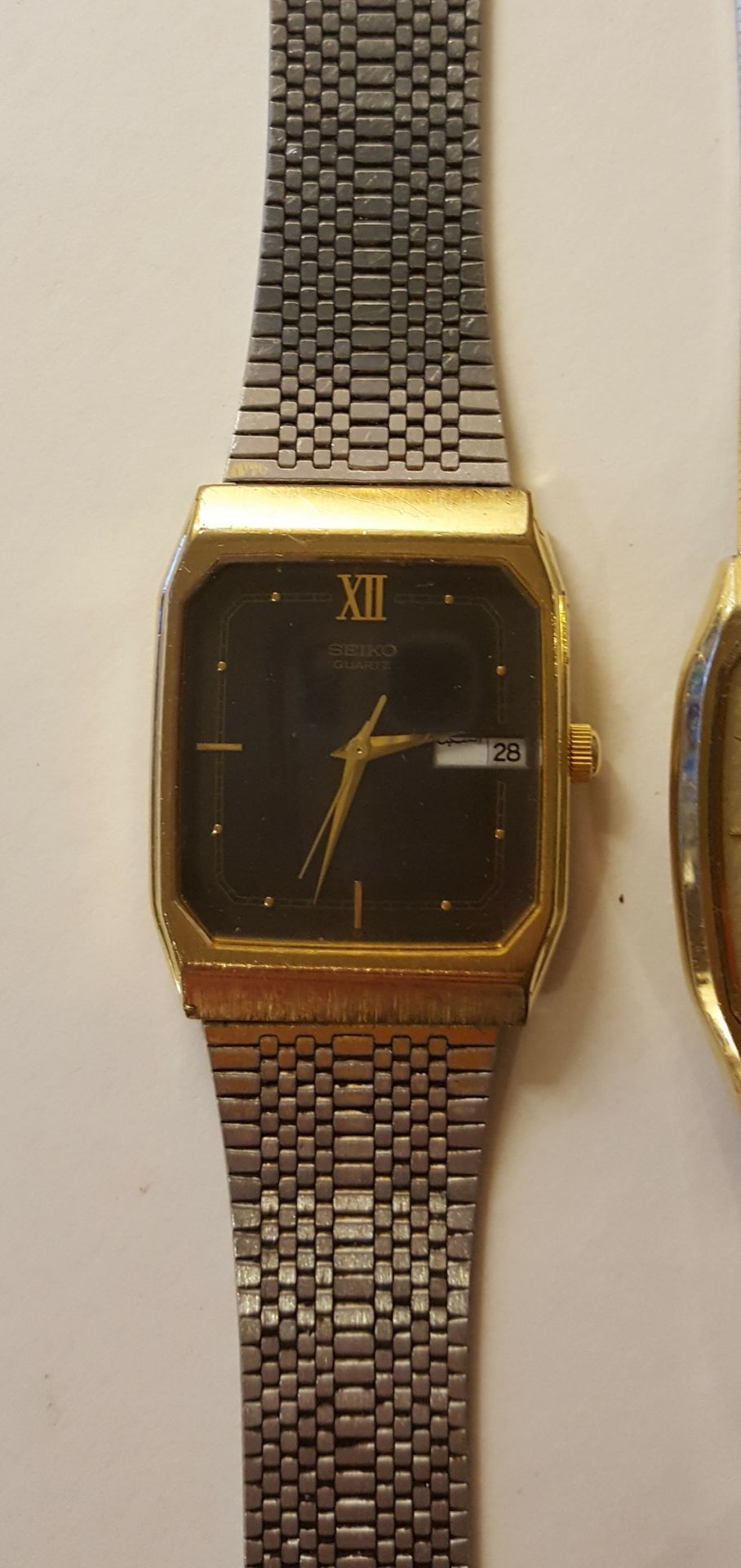 Vintage Retro 3 x Gents Wrist Watches Rotary Seiko Pulsar - Image 3 of 4