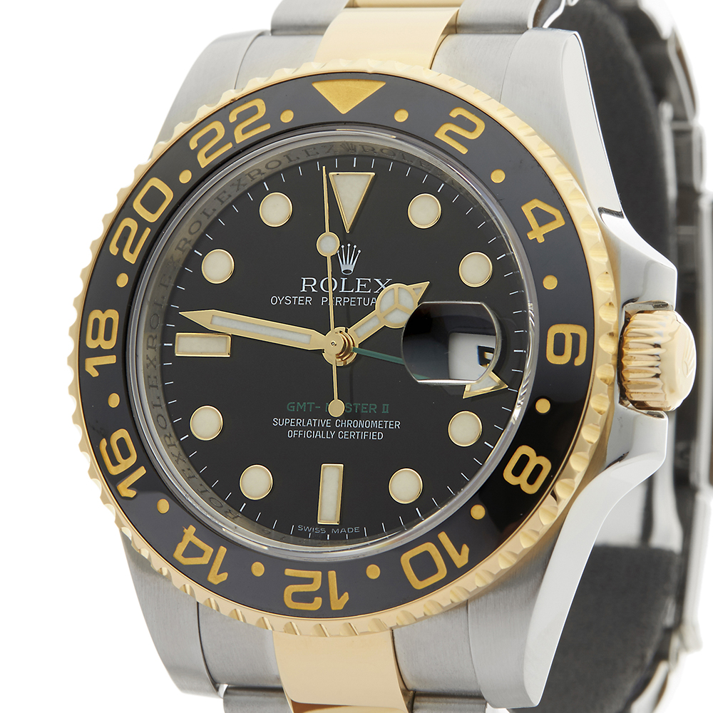 GMT-Master II 40mm Stainless Steel & 18k Yellow Gold - 116713 - Image 3 of 9