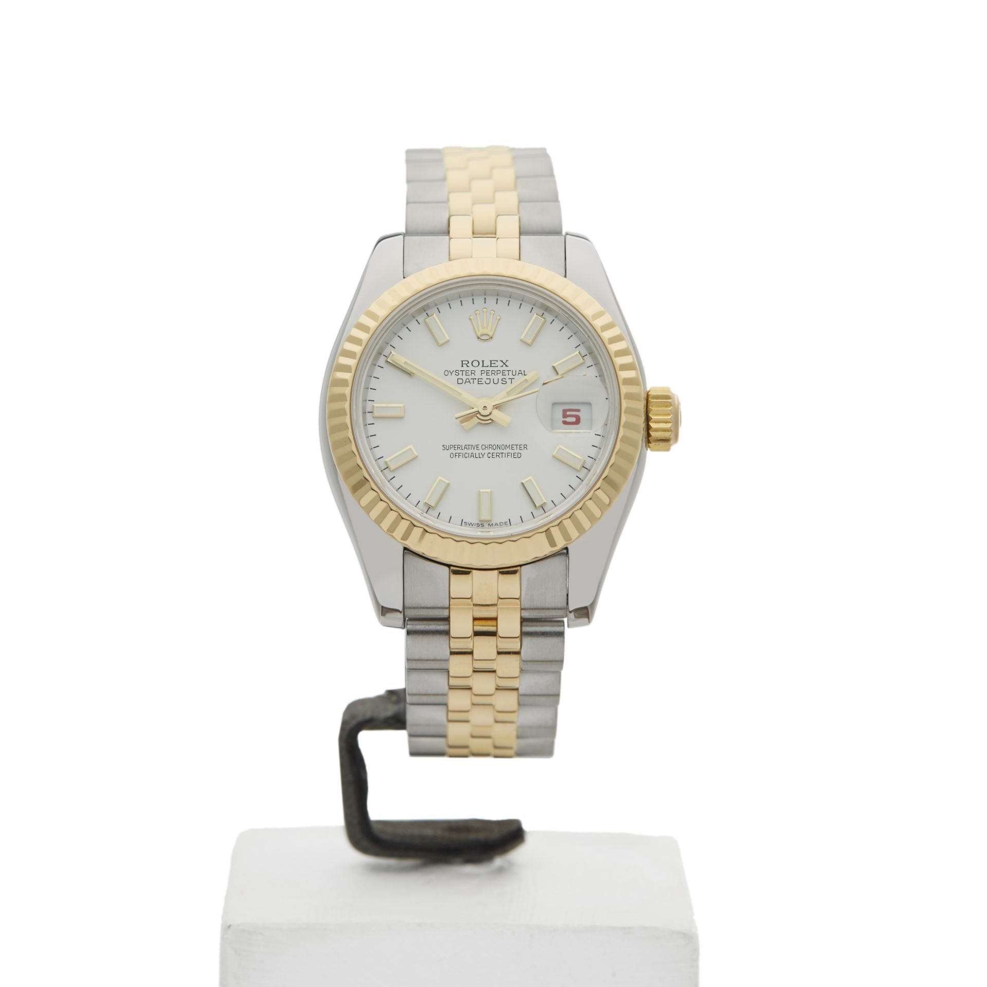 Datejust 26mm Stainless Steel & 18k Yellow Gold - 179173 - Image 2 of 9