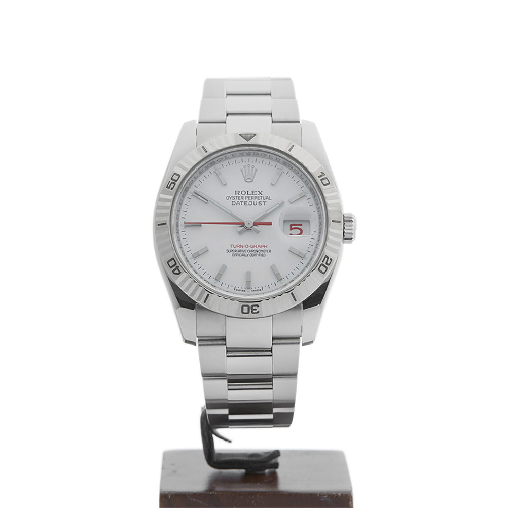 Datejust Turn-O-Graph 36mm Stainless Steel - 116264 - Image 2 of 9
