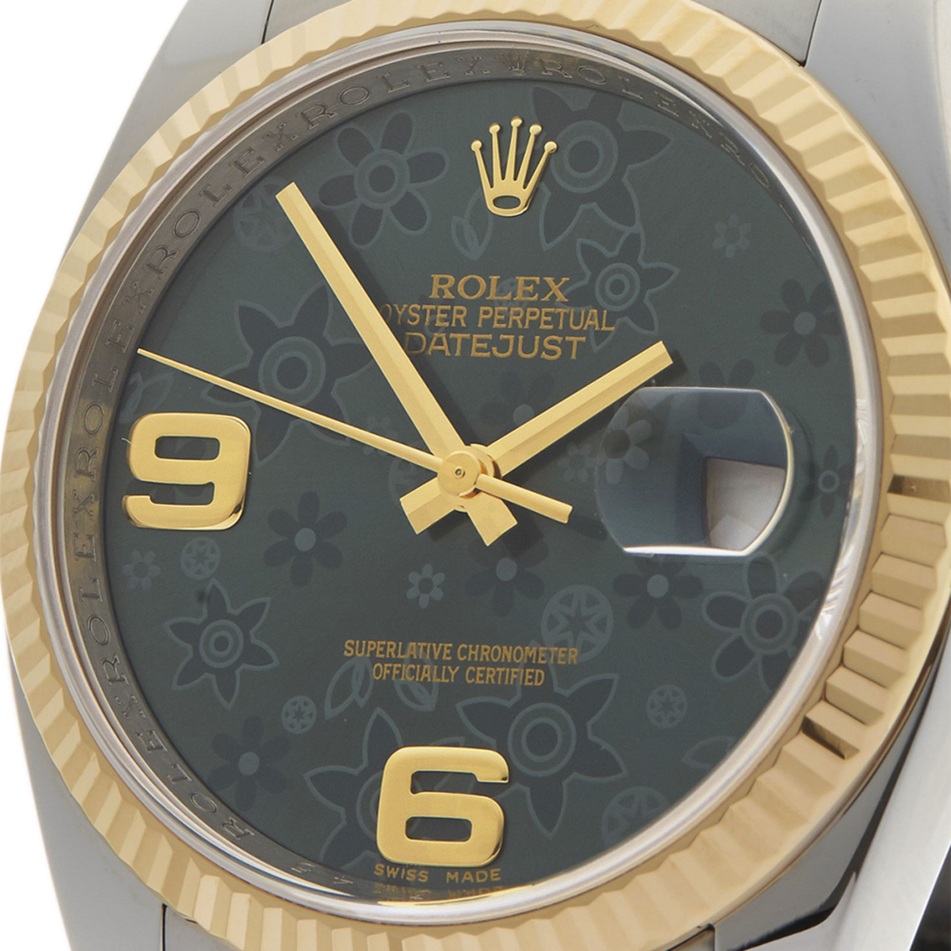 Datejust 36mm Stainless Steel & 18k Yellow Gold - 116233 - Image 3 of 9