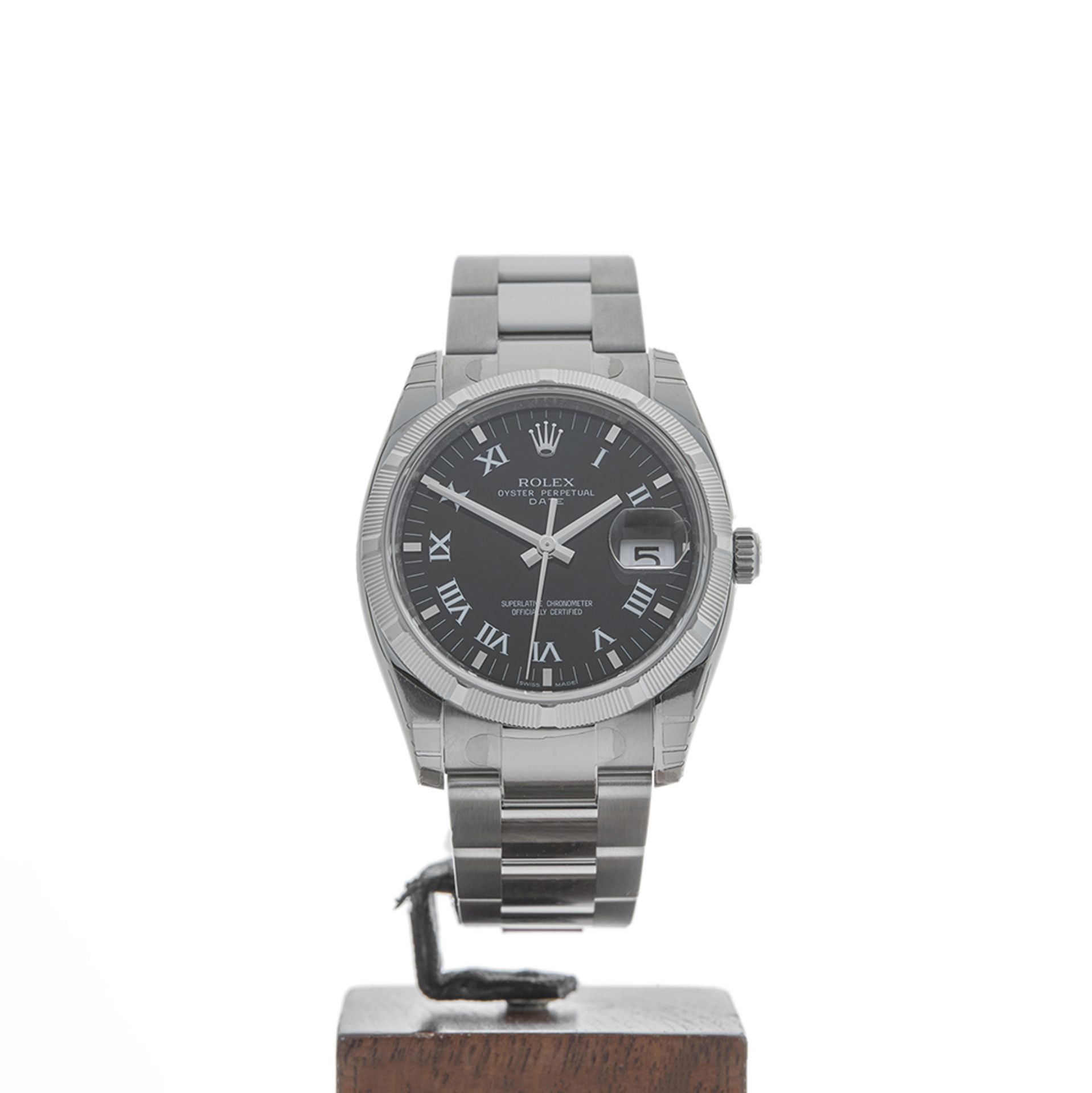 Oyster Perpetual Date 34mm Stainless Steel - 115210 - Image 2 of 9