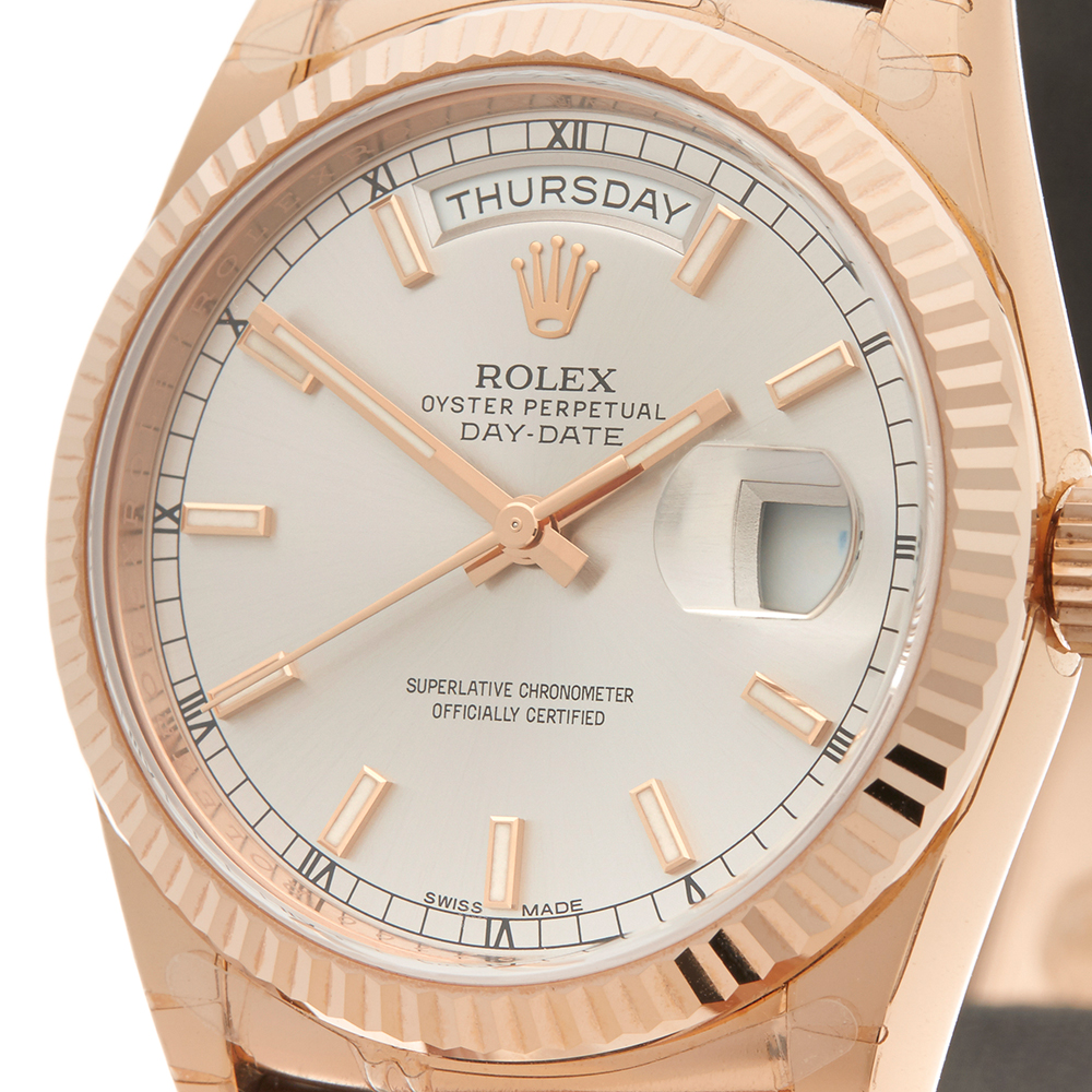 Day-Date 36mm 18k Rose Gold - 118135 - Image 3 of 9