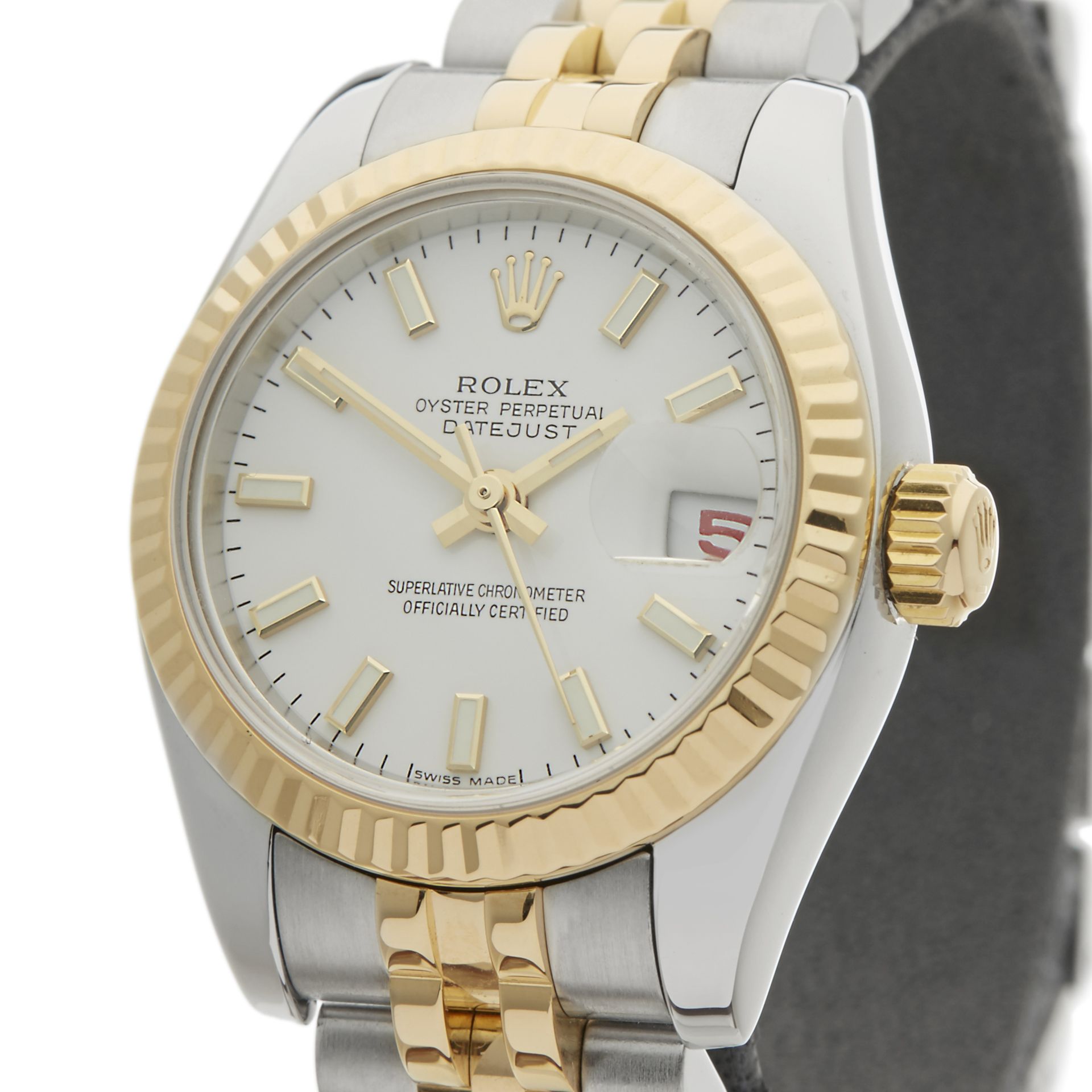 Datejust 26mm Stainless Steel & 18k Yellow Gold - 179173 - Image 3 of 9