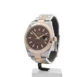 Datejust 41mm Stainless Steel & 18k Rose Gold - 126301
