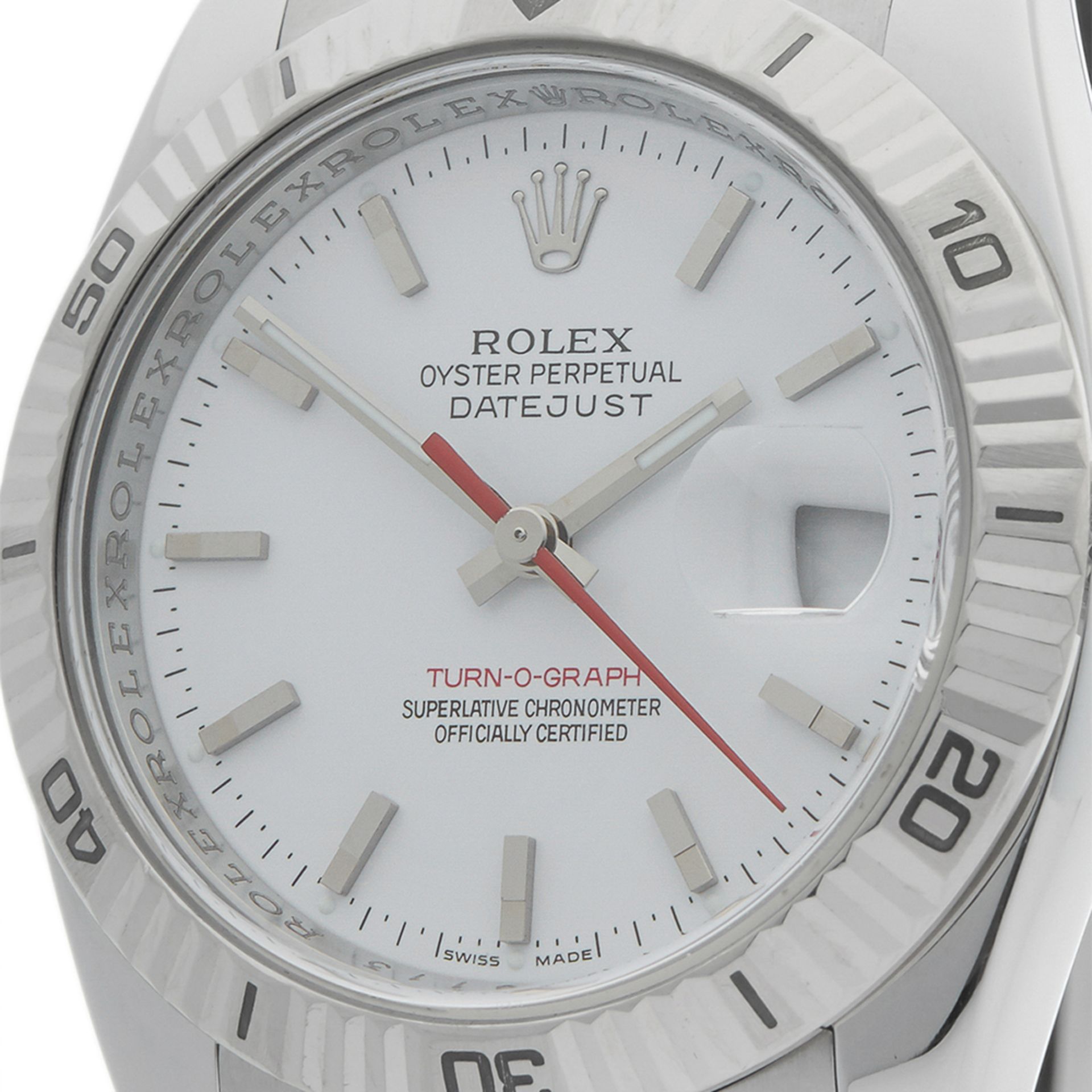 Datejust Turn-O-Graph 36mm Stainless Steel - 116264 - Image 3 of 9