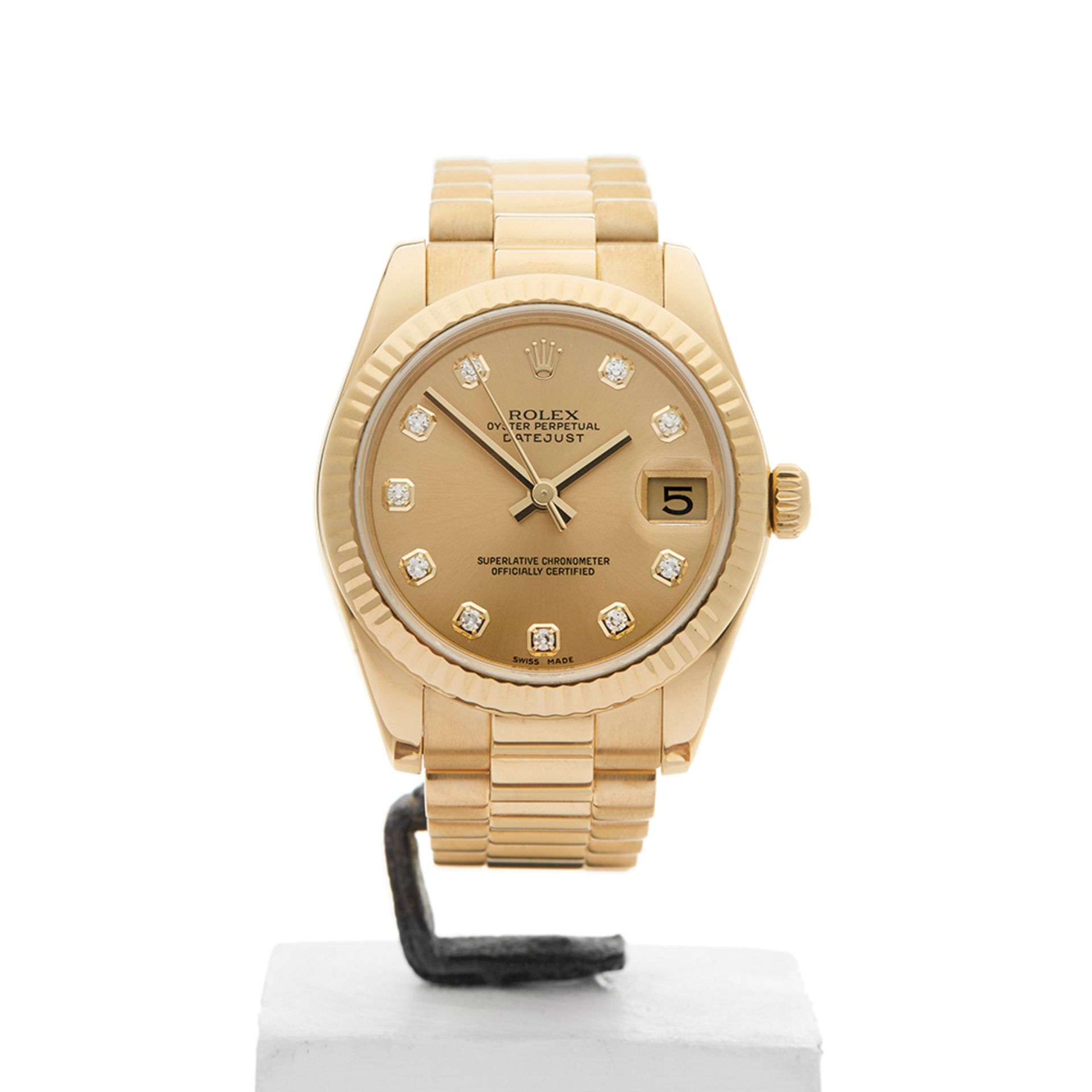 Datejust 31mm 18k Yellow Gold - 178278 - Image 2 of 9