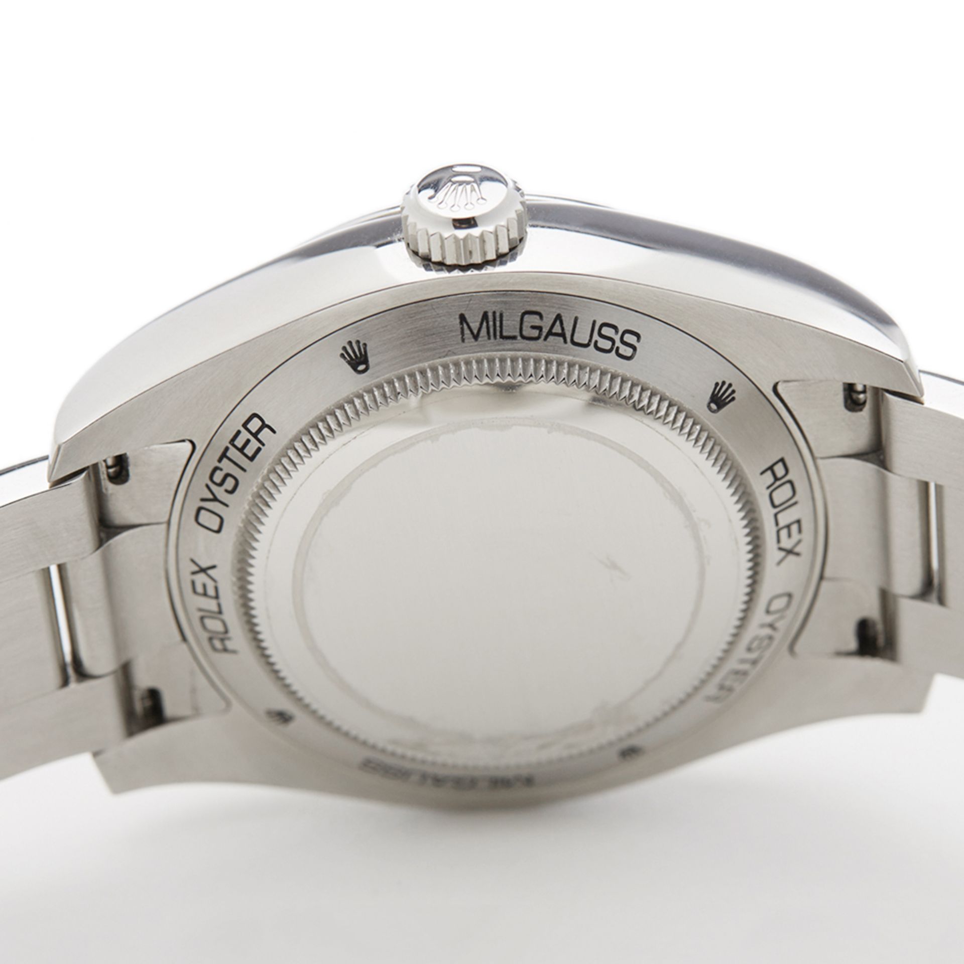 Milgauss Green Glass 40mm Stainless Steel - 116400GV - Image 8 of 9