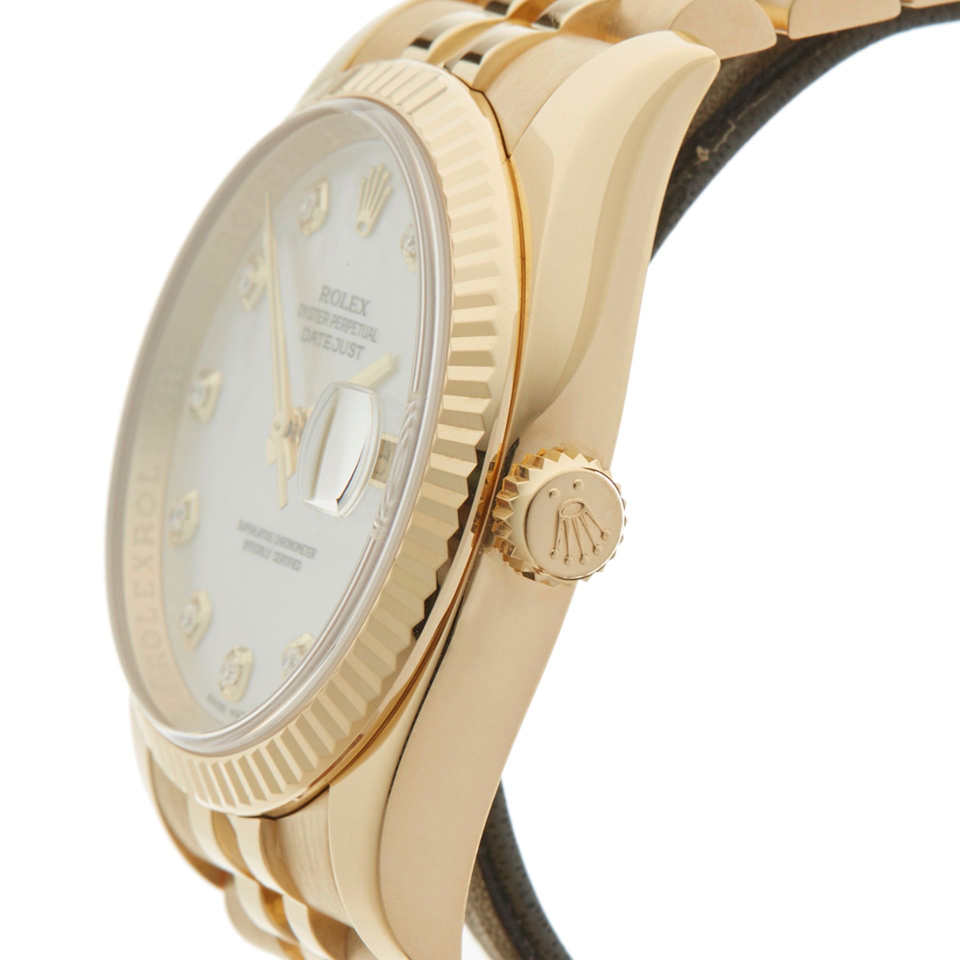 Datejust 36mm 18k Yellow Gold - 116238 - Image 4 of 9