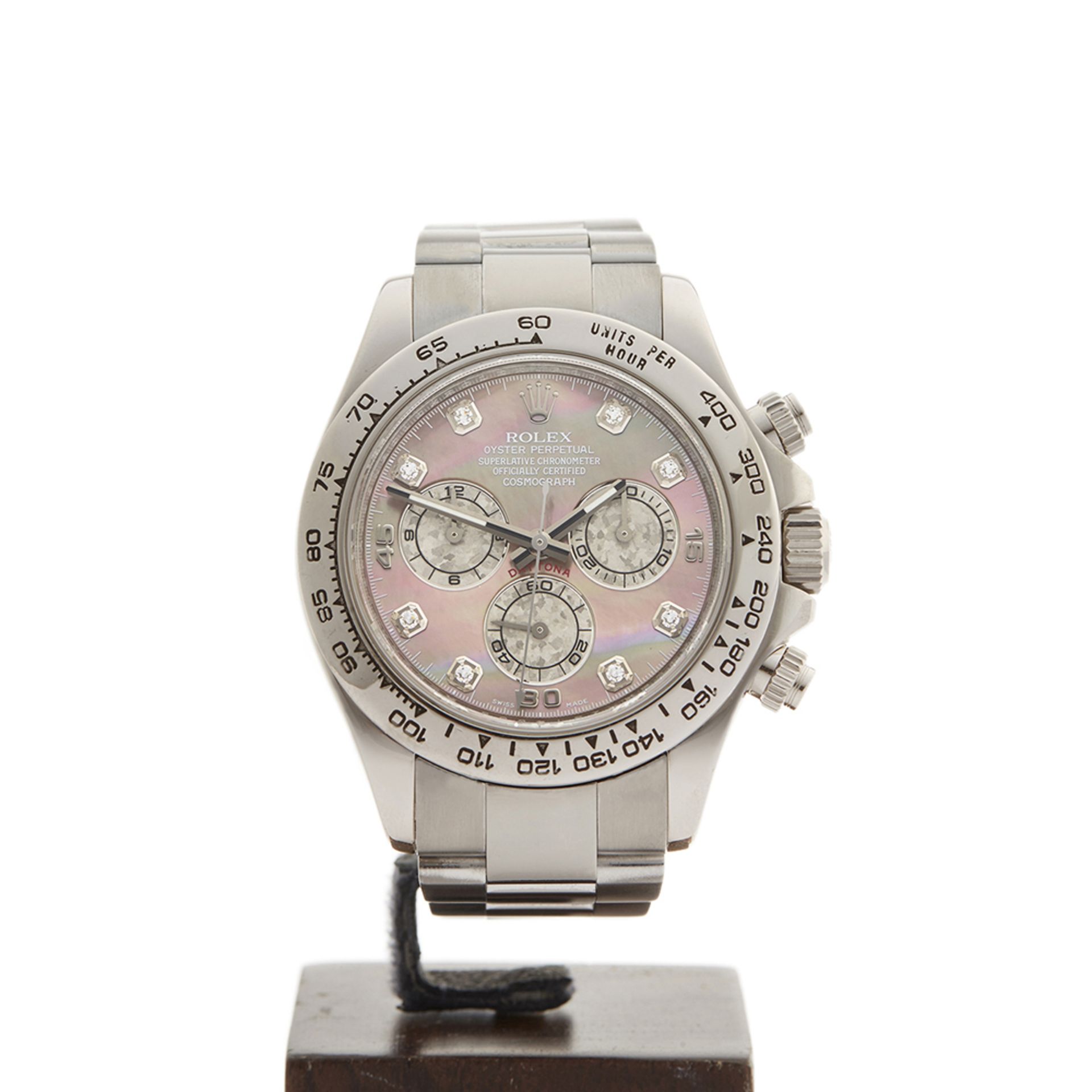 Daytona Chronograph 40mm 18k White Gold - 116509 - Image 2 of 9