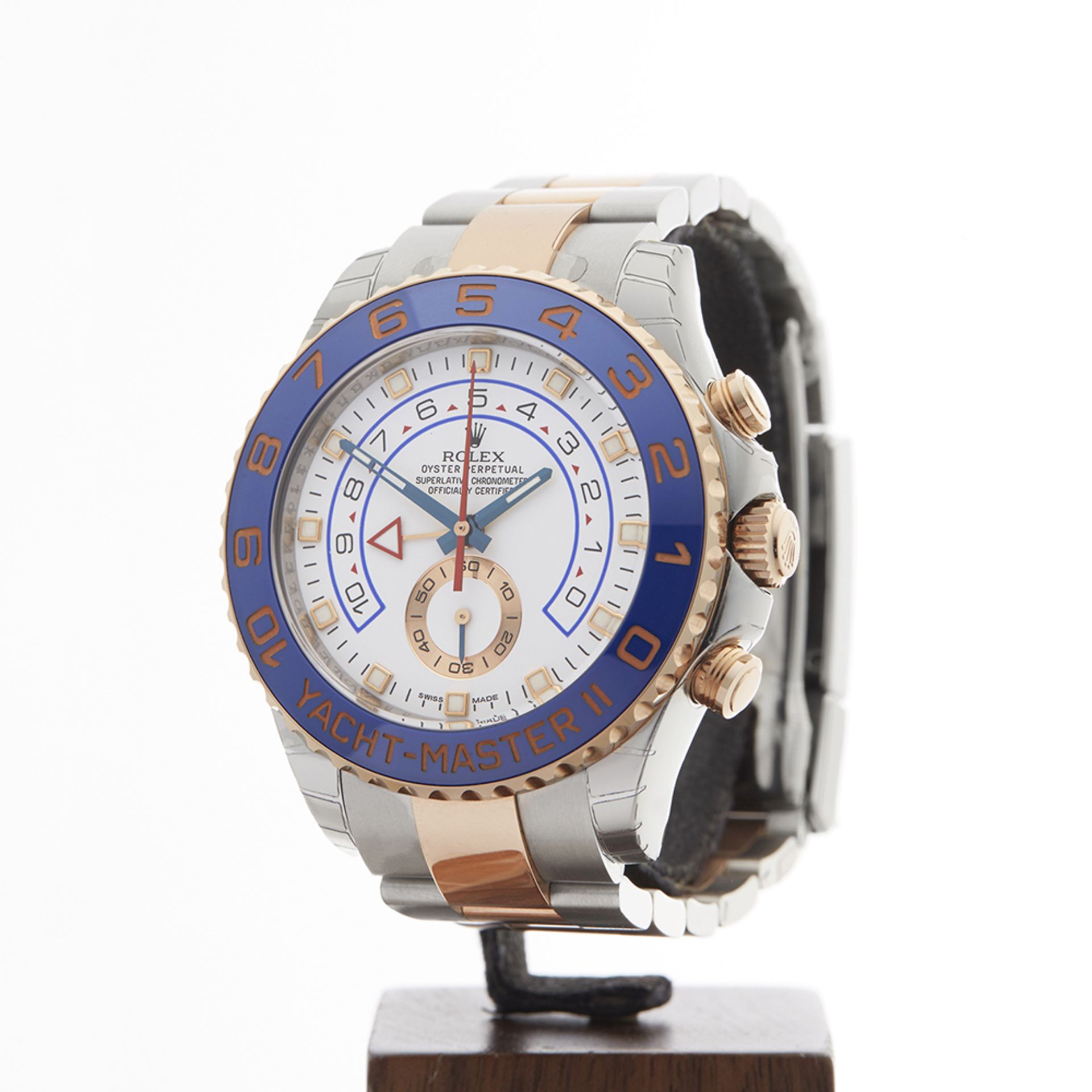 Yacht-Master II 44mm Stainless Steel & 18k Rose Gold - 116681