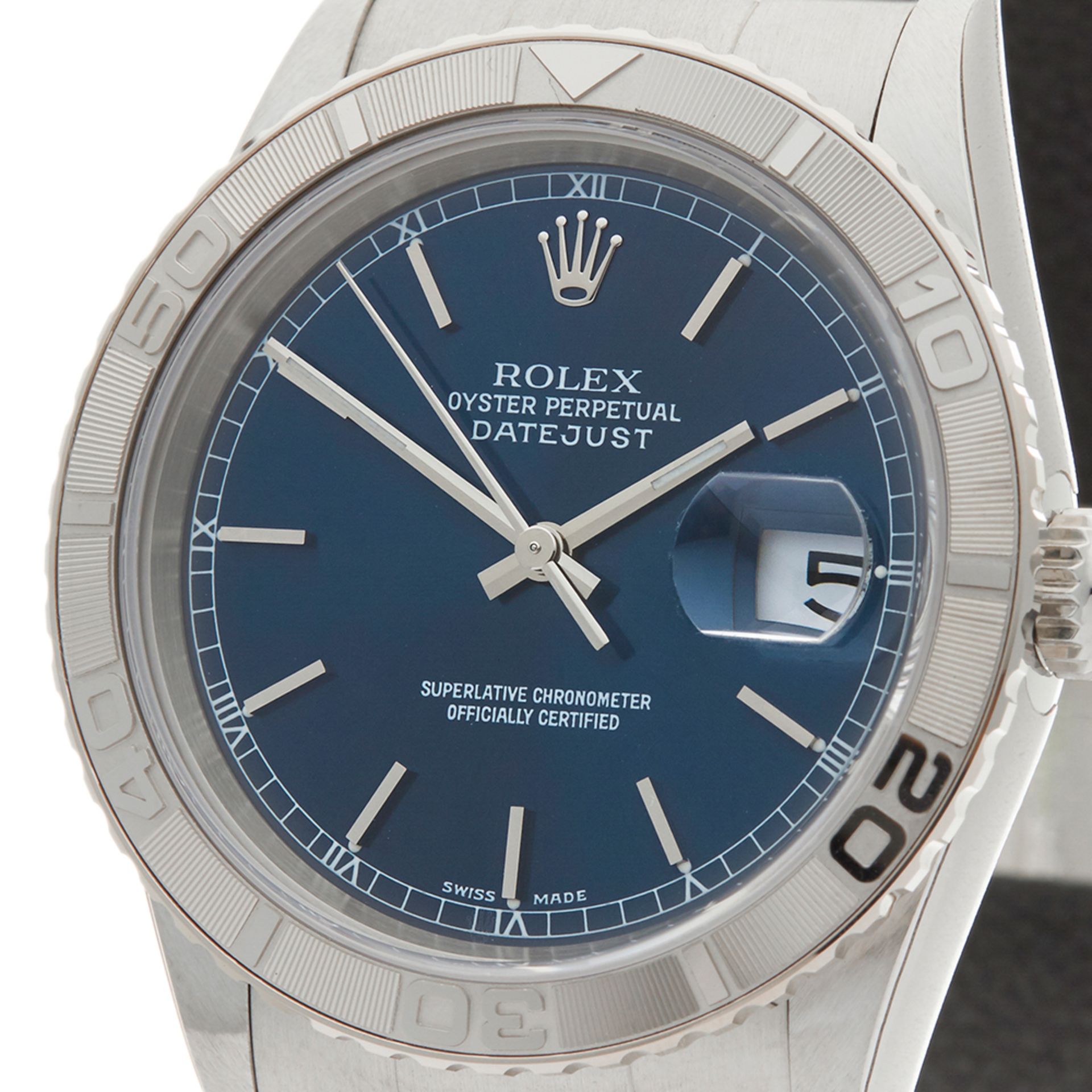 Datejust Turn-o-graph 36mm Stainless Steel - 16264 - Image 3 of 9