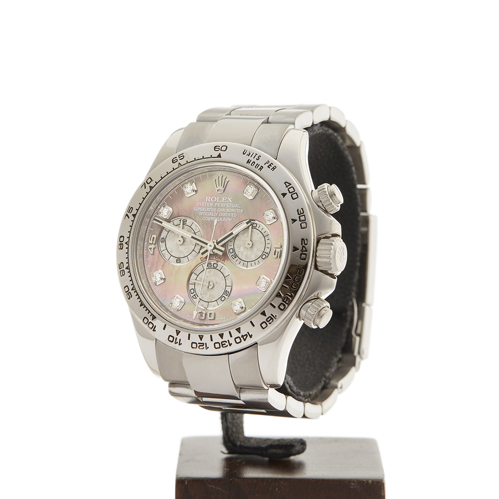 Daytona Chronograph 40mm 18k White Gold - 116509