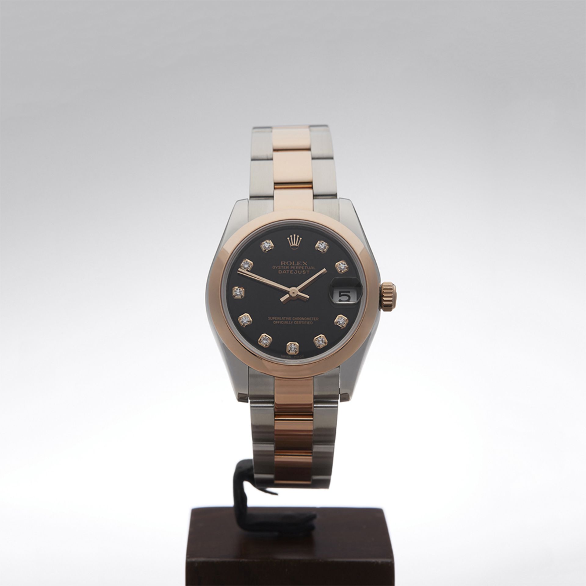 Datejust 31mm Stainless Steel & 18k Rose Gold - 178241 - Image 2 of 9