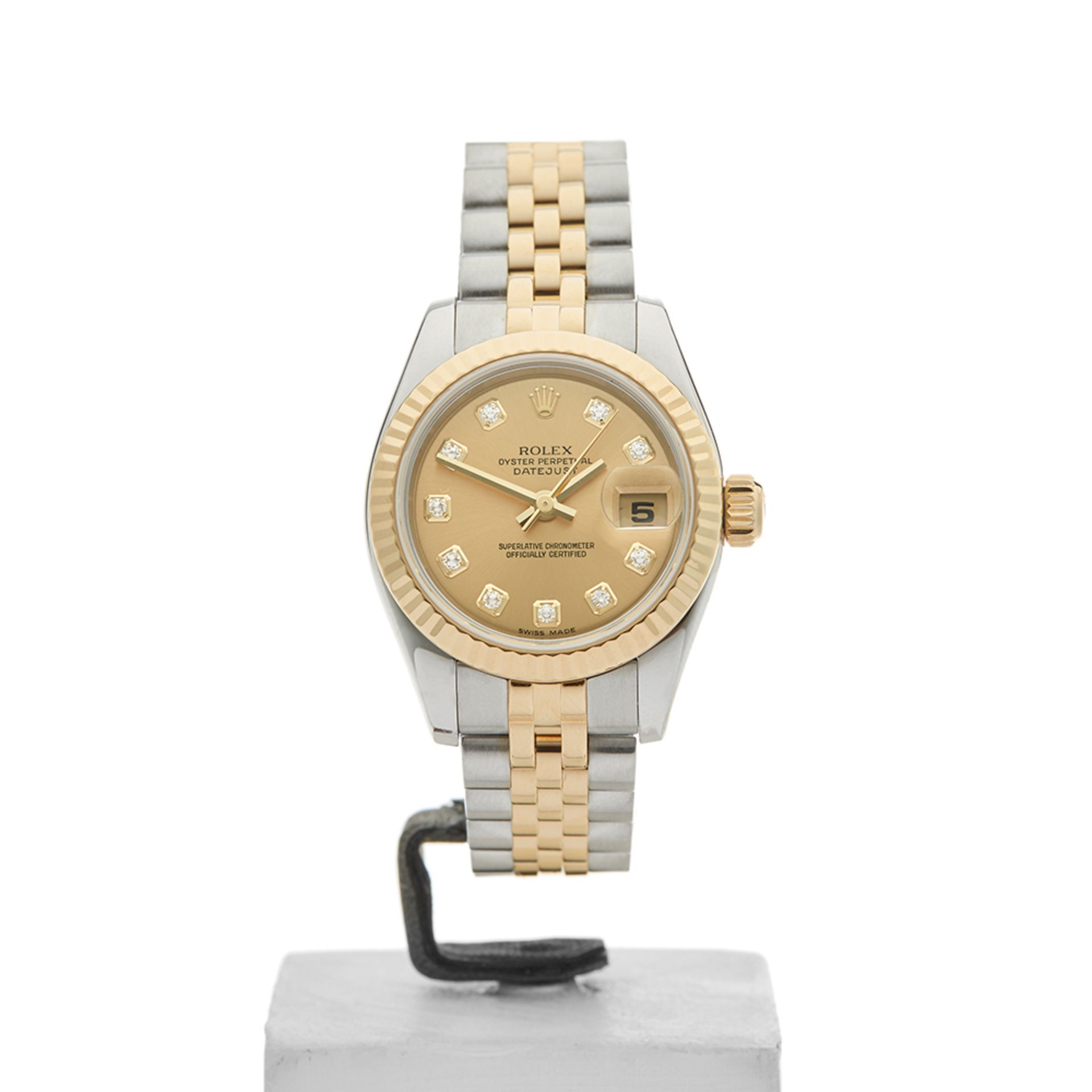 Datejust 26mm Stainless Steel & 18k Yellow Gold - 179173 - Image 2 of 9