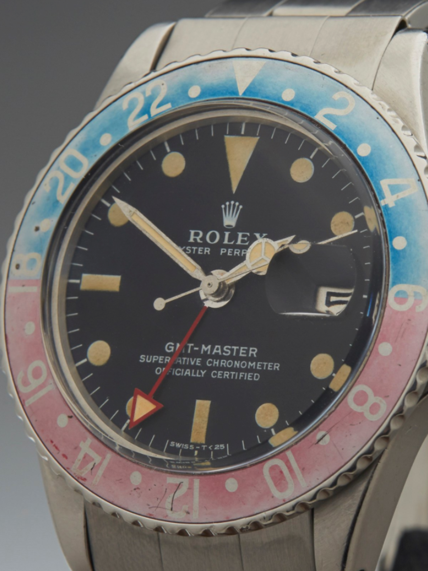 GMT-Master All Red 40mm Stainless Steel 1675. Full, Rolex Service History. - Image 2 of 10