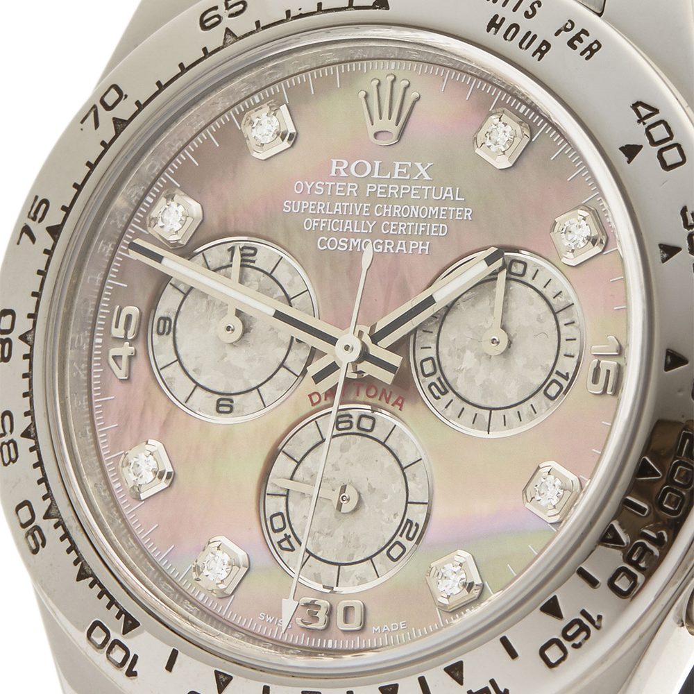 Daytona Chronograph 40mm 18k White Gold - 116509 - Image 3 of 9