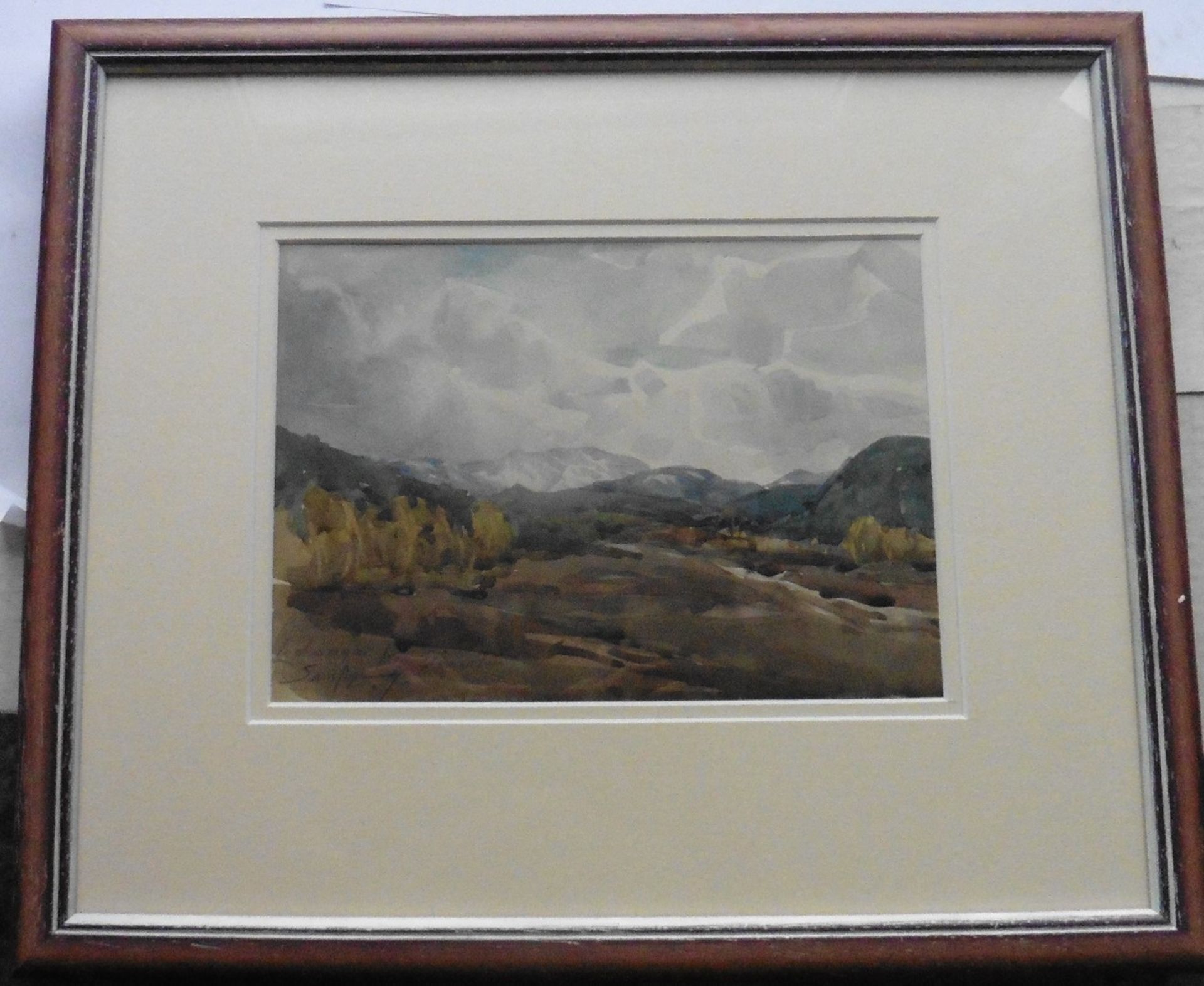 Samuel Pope, Scottish exhib 1881-1940 signed watercolour 'Lochnagar' Title : Lochnagar Artist : - Image 5 of 6