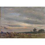 Hector Chalmers , Scottish (1849-1943) Signed oil on canvas Harvest Time Title : Harvest time Artist