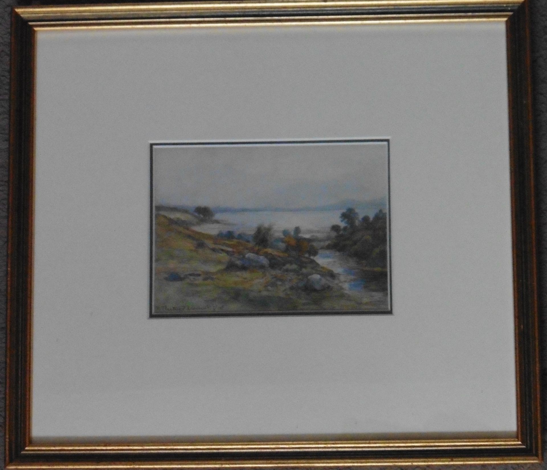 William Beattie-Brown 1831-1909 Signed watercolour Dornoch Firth Title: Dornoch Firth Artist: - Bild 2 aus 6
