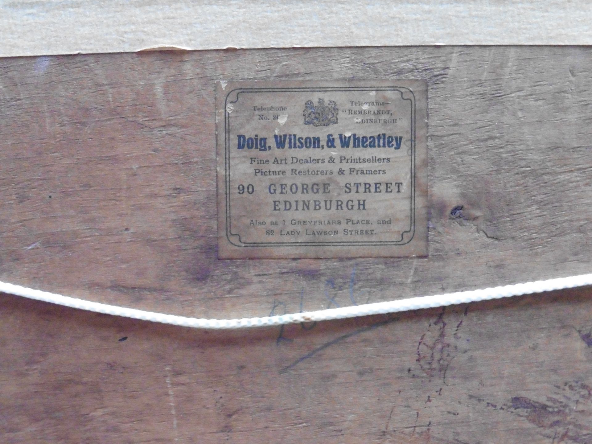 William Beattie-Brown 1831-1909 Signed watercolour Dornoch Firth Title: Dornoch Firth Artist: - Bild 6 aus 6