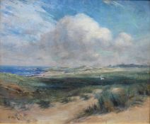 Charles Martin Hardie 1855-1933 signed oil 'Iona Sand Dunes' Title: Iona Sand Dunes Artist: