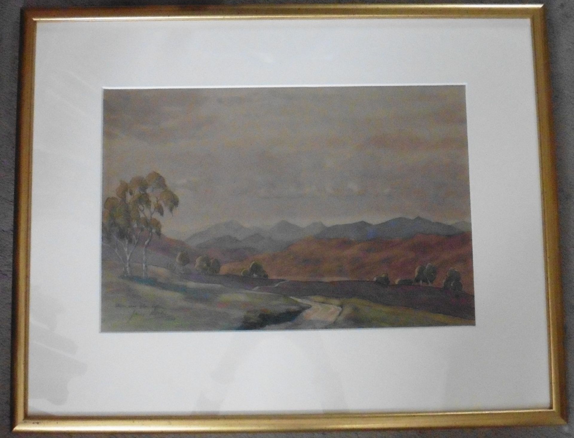 Samuel Pope, Scottish exhib 1881-1940 signed watercolour 'Lochnagar' Title : Lochnagar Artist : - Bild 2 aus 6